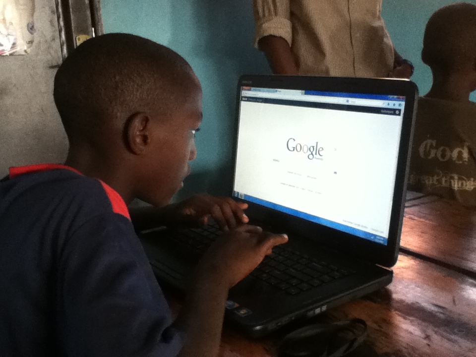 Rwandan Street Children Closing The Digital Divide
