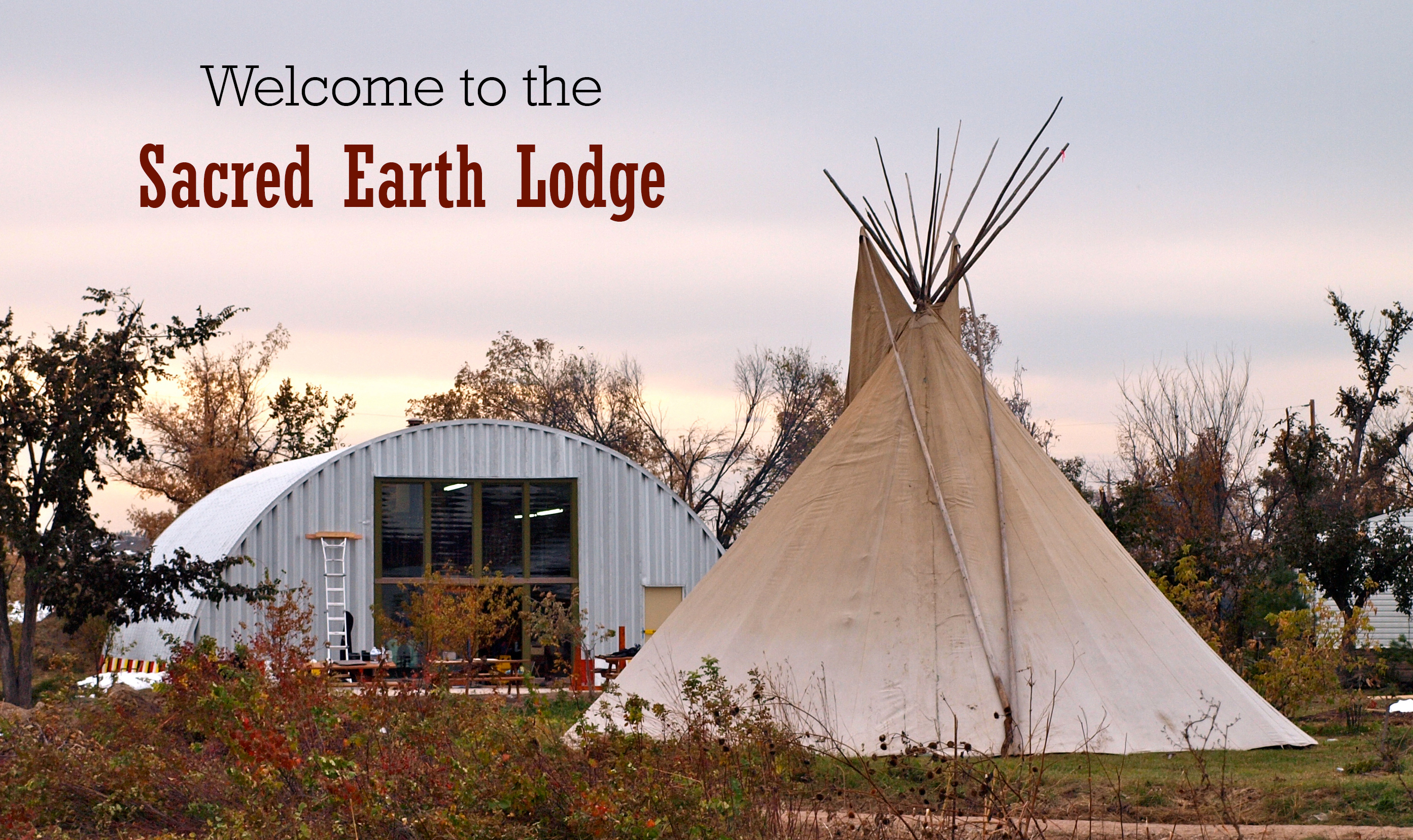 Help Build the Sacred Earth Lodge