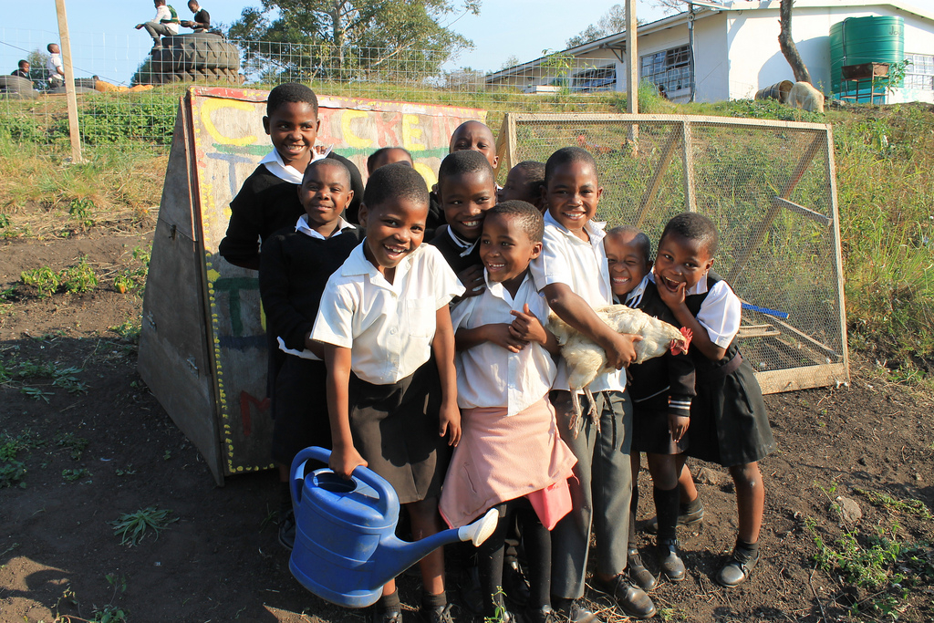 Help Rural Children Grow Their Own Food