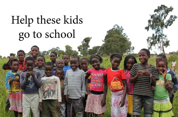 Help 20 kids in rural Angola receive an education