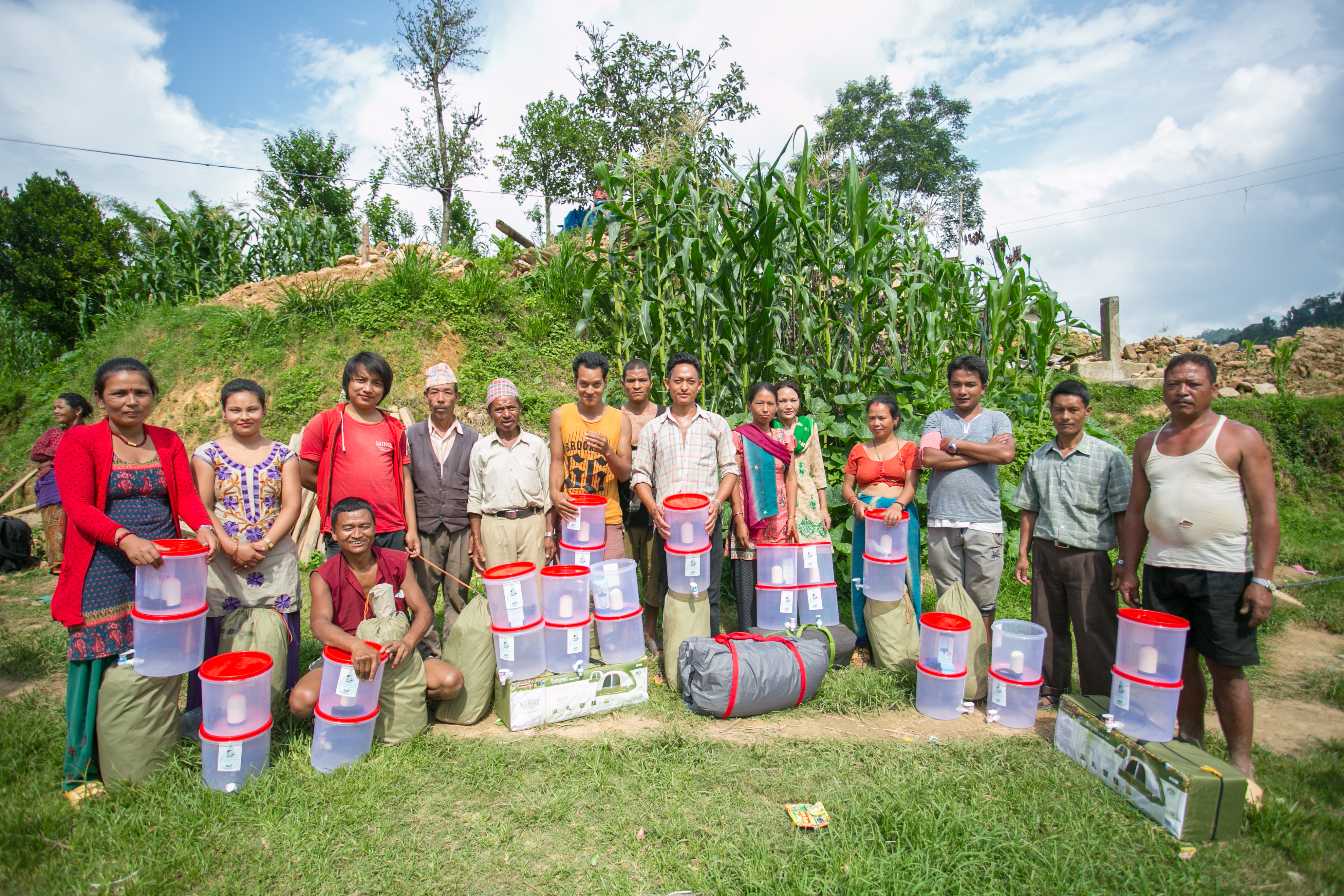 Earthquake Relief: Providing Safe Drinking Water