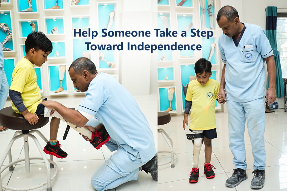 Help Someone Take a Step Toward Independence
