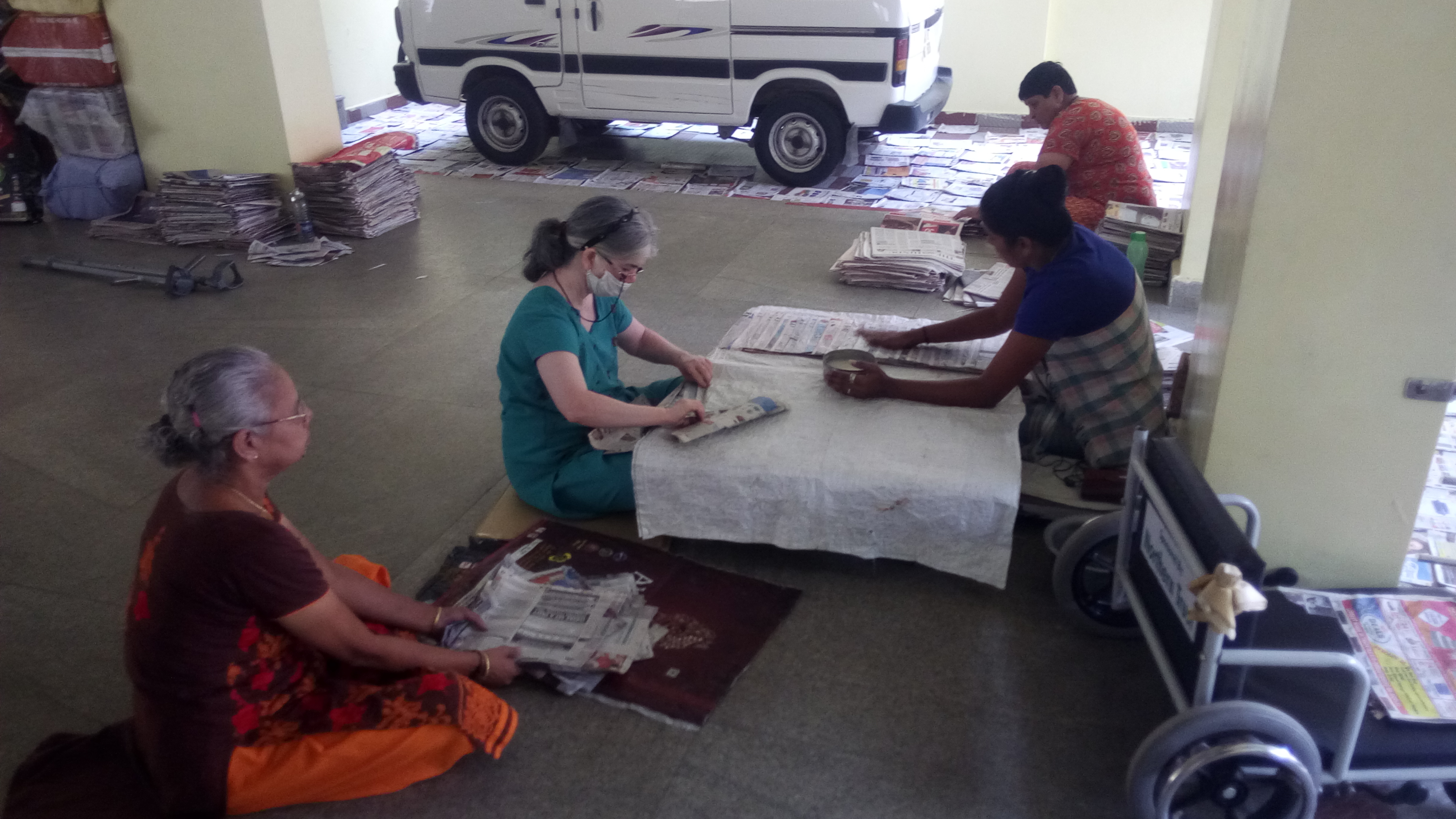 Home for 50 Challenged Girls in Bangalore, India