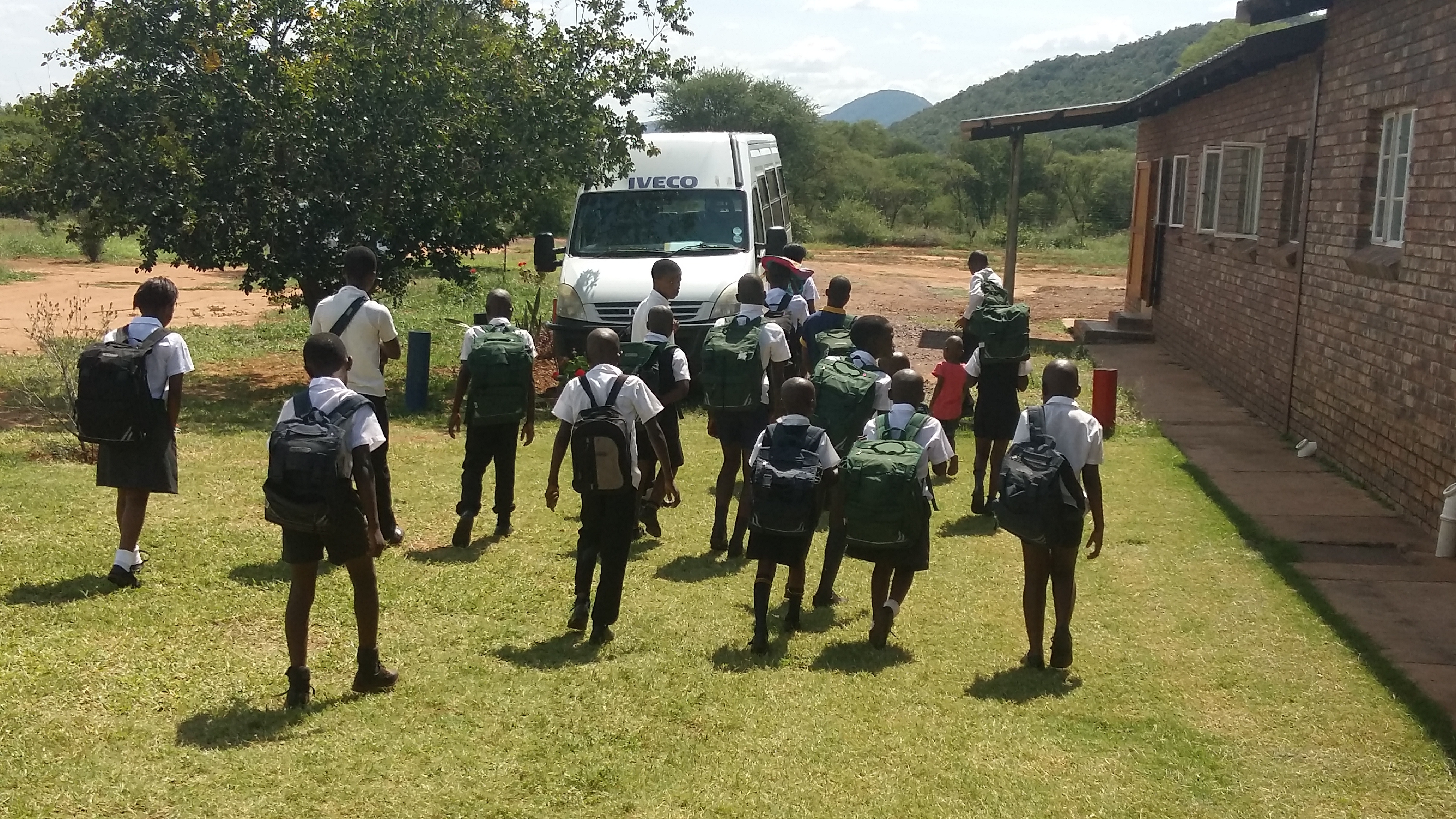 Educating the Thabang Children