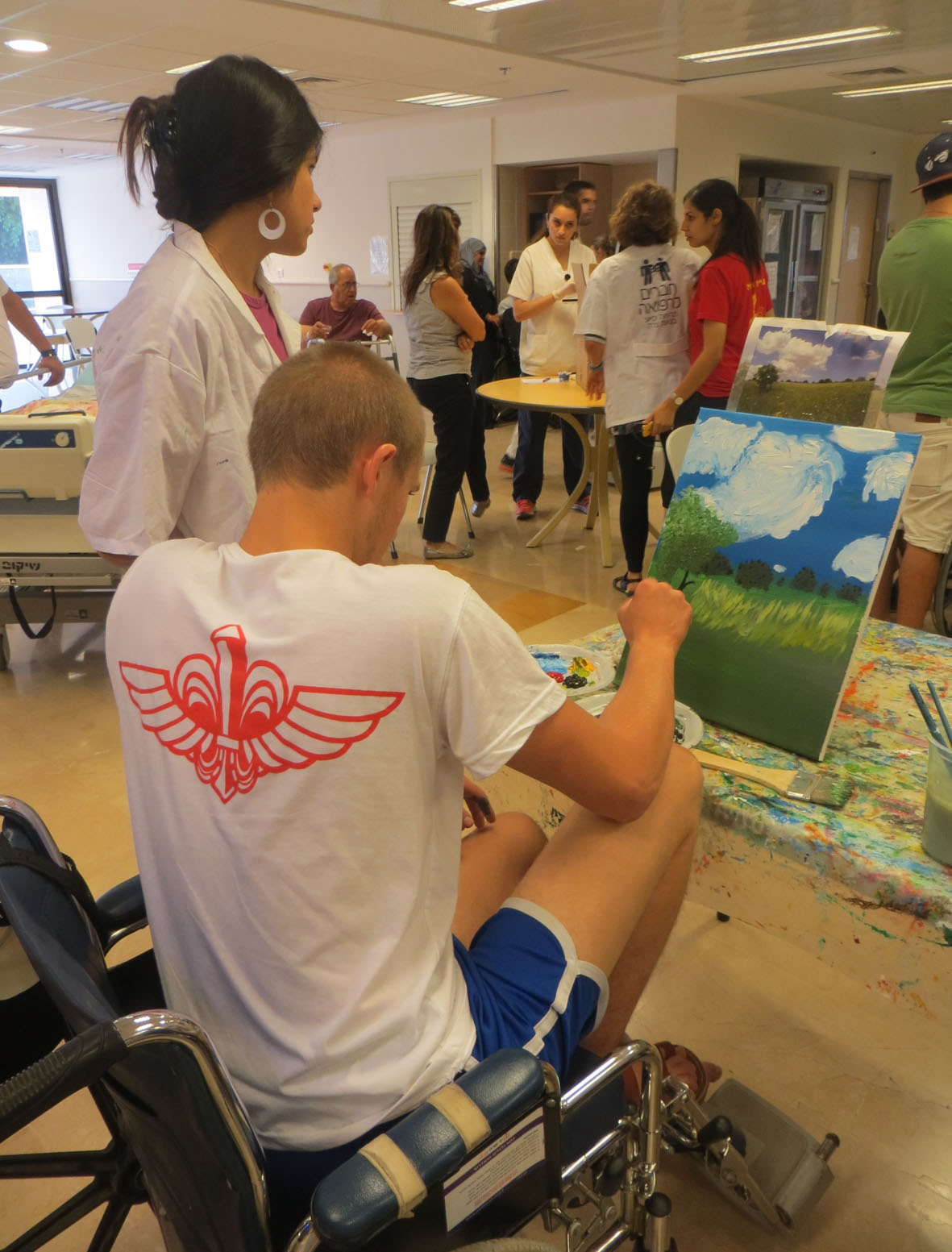 Art Therapy Workshop for Rehabilitating Soldiers