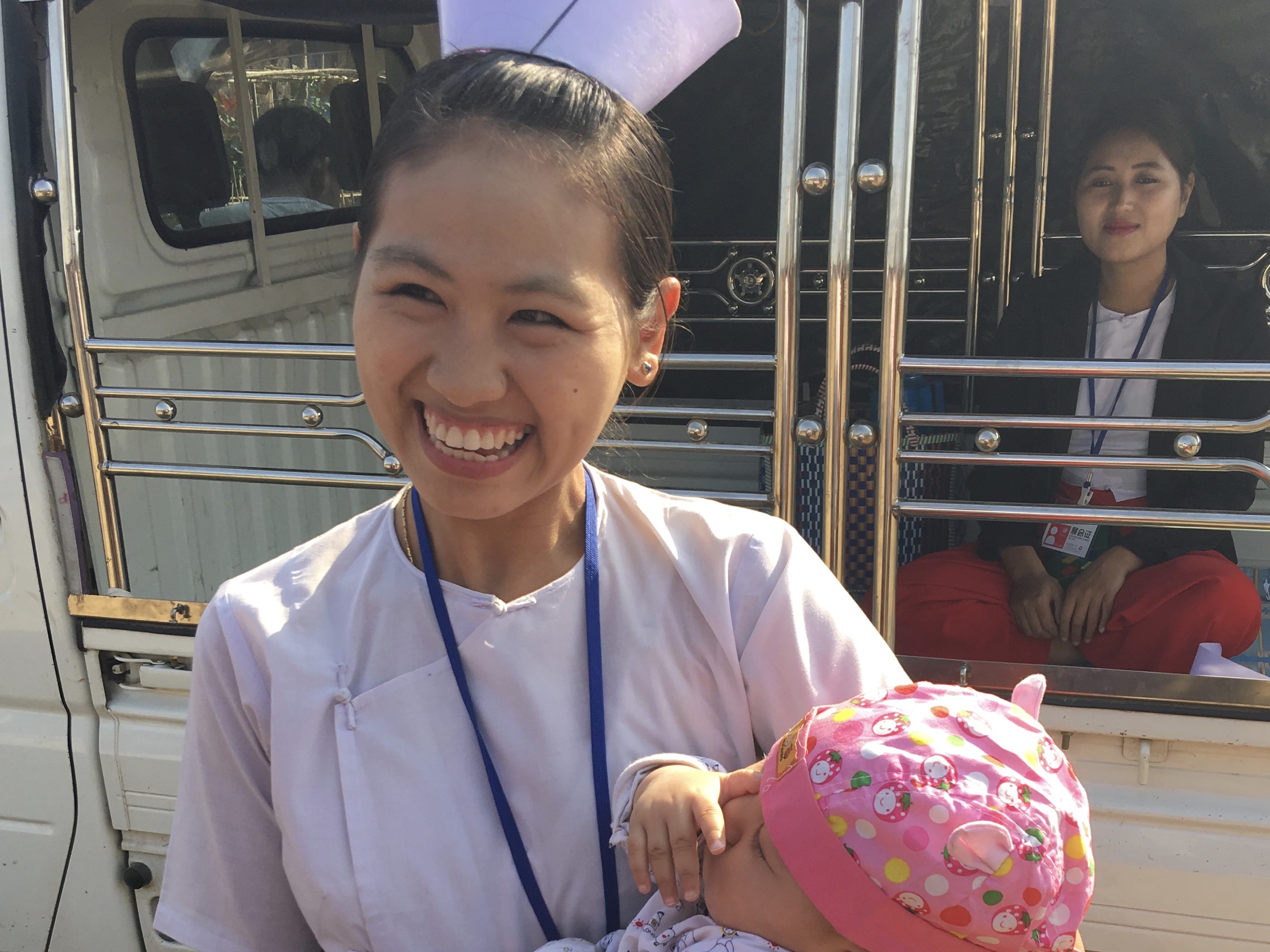 Provide books for 64 nursing students in Myanmar