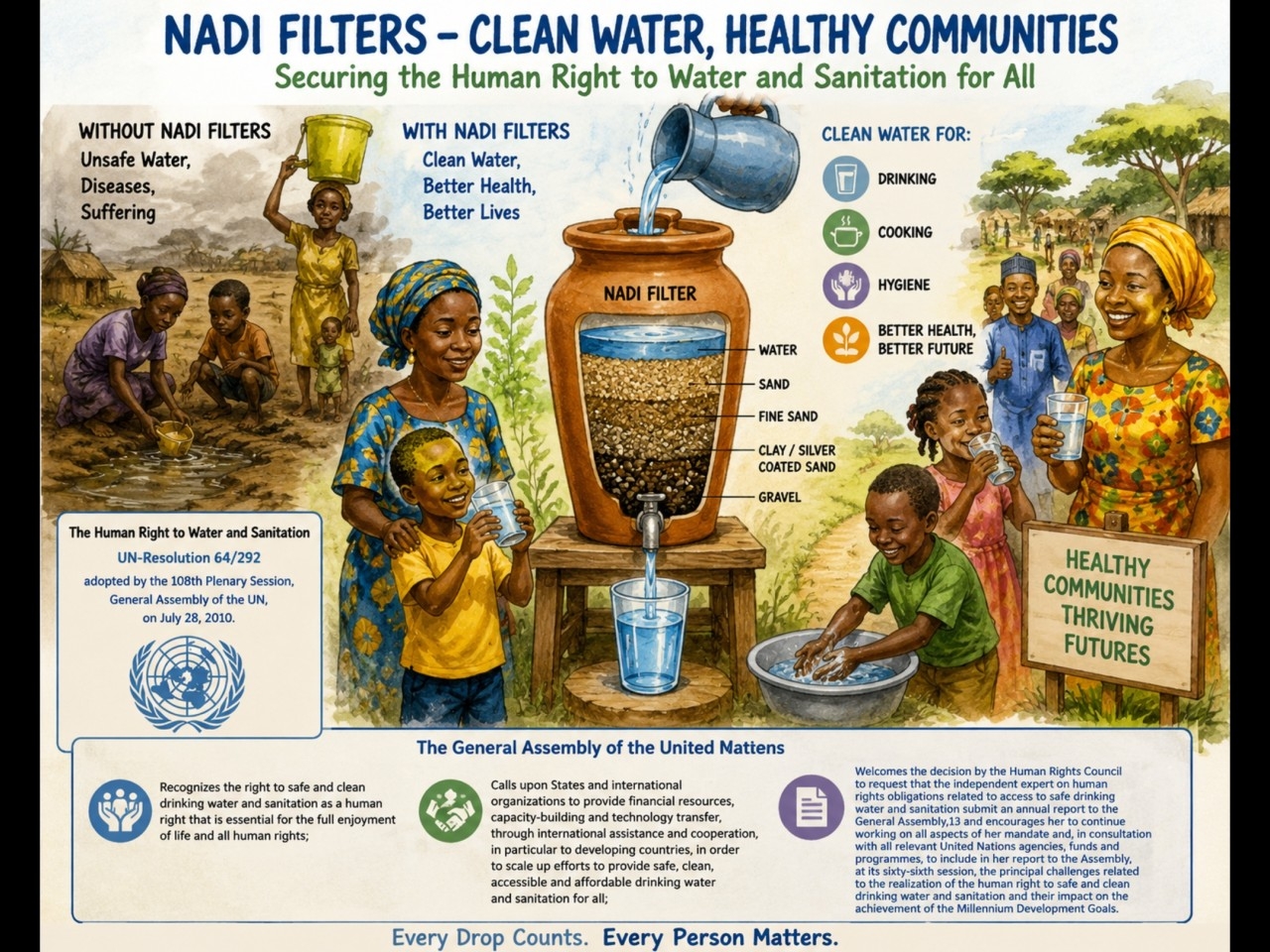 Safe Drinking Water for Flood Victims Pakistan