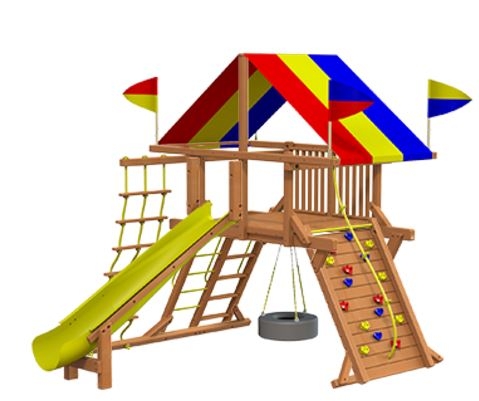 A New Climbing Frame for Children in Refuge