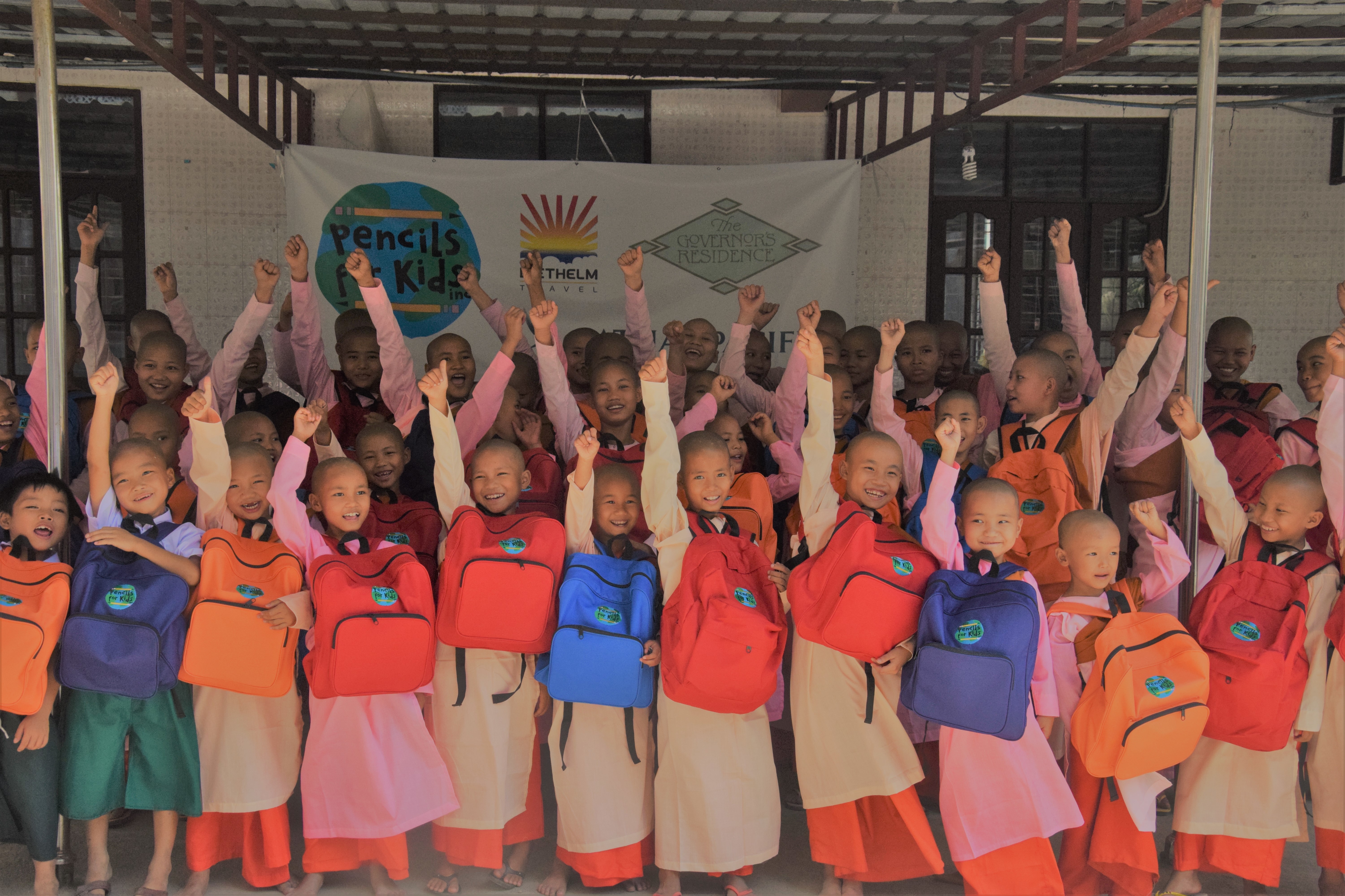 Provide School Supplies To 500 Kids In Myanmar!