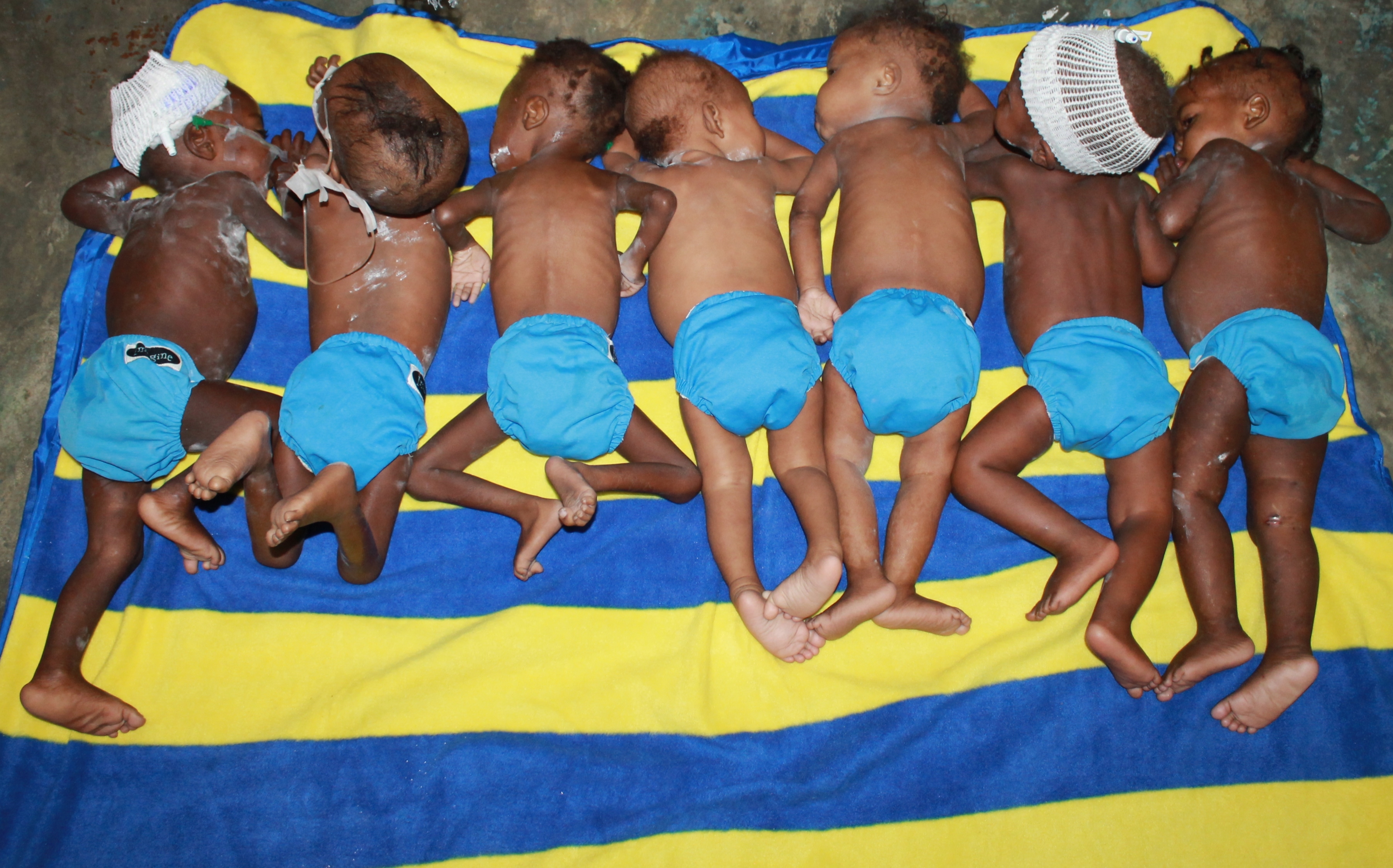 Diapers for 50 Children at the Rescue Center