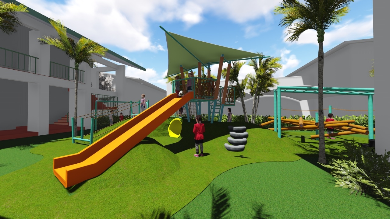 Outdoor Playground for Grade School Students