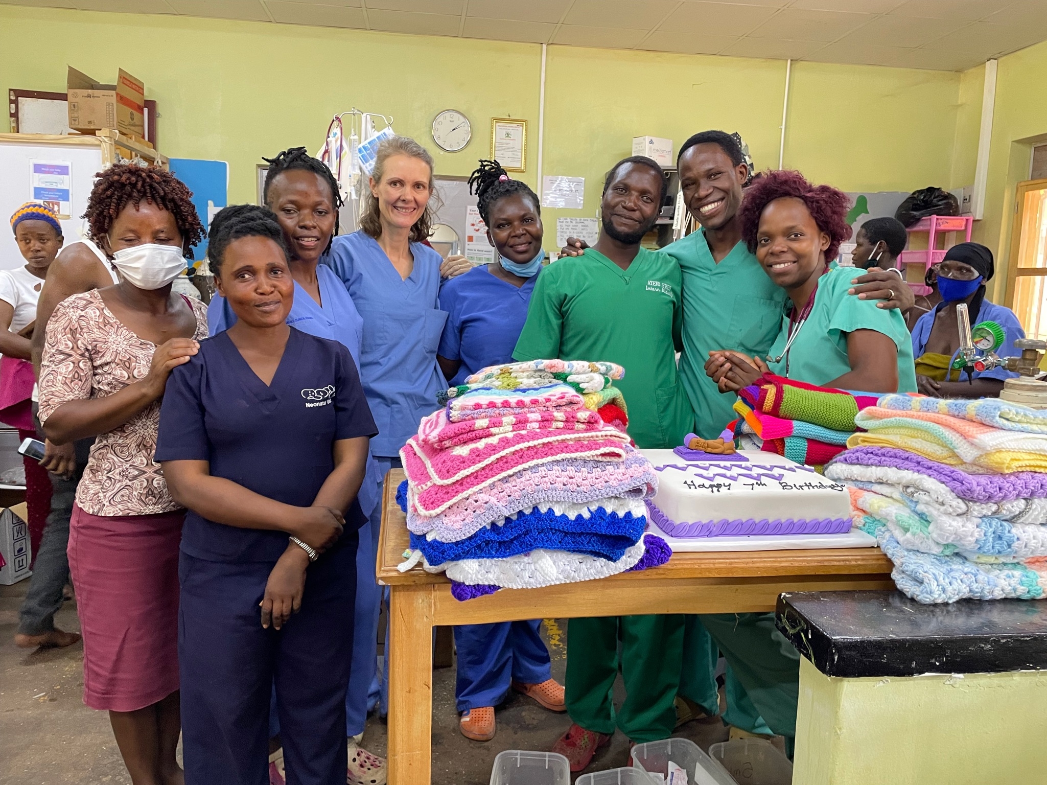 Support our newborn care training team