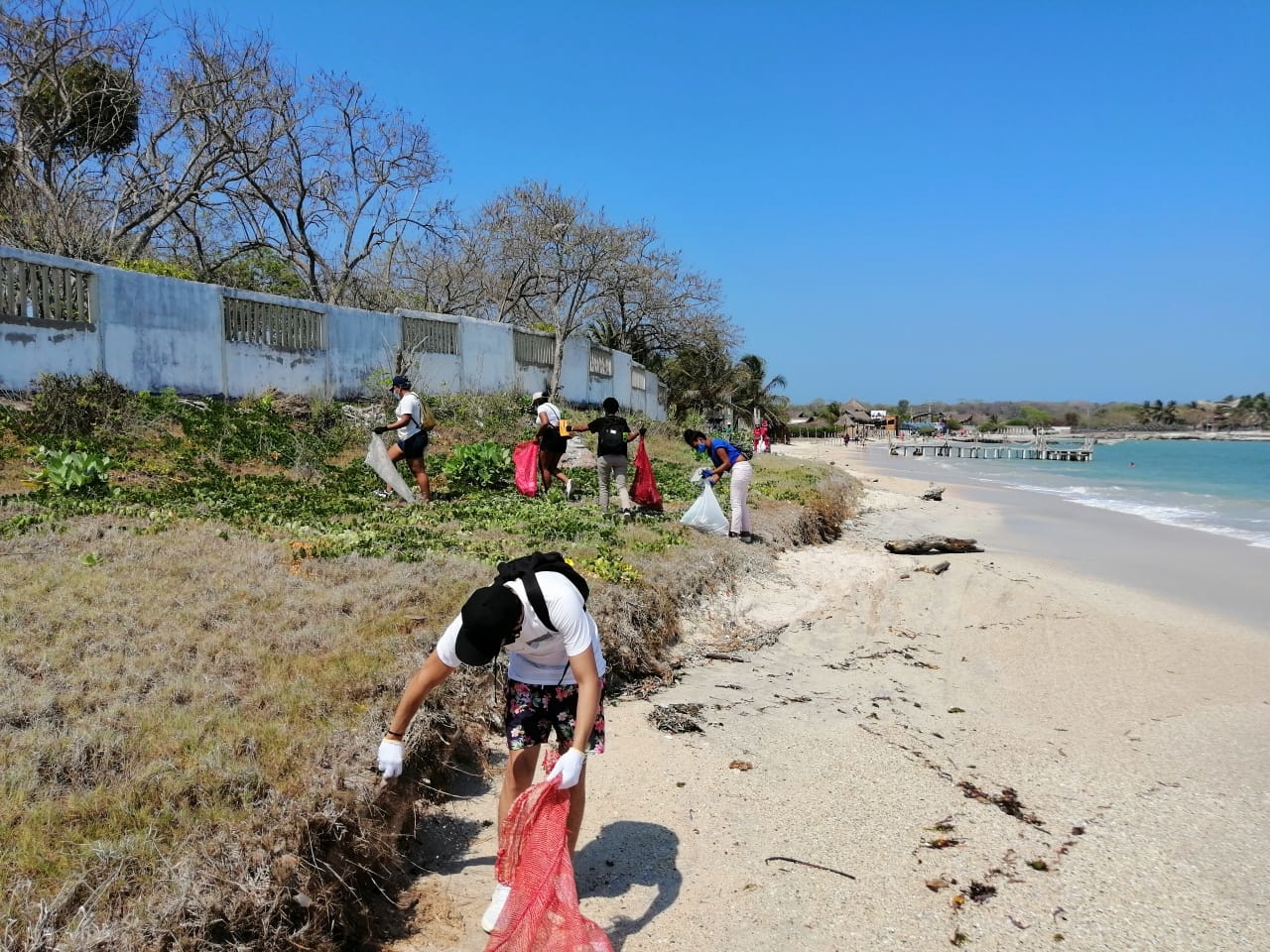 Fight plastic pollution in the bay of Cartagena