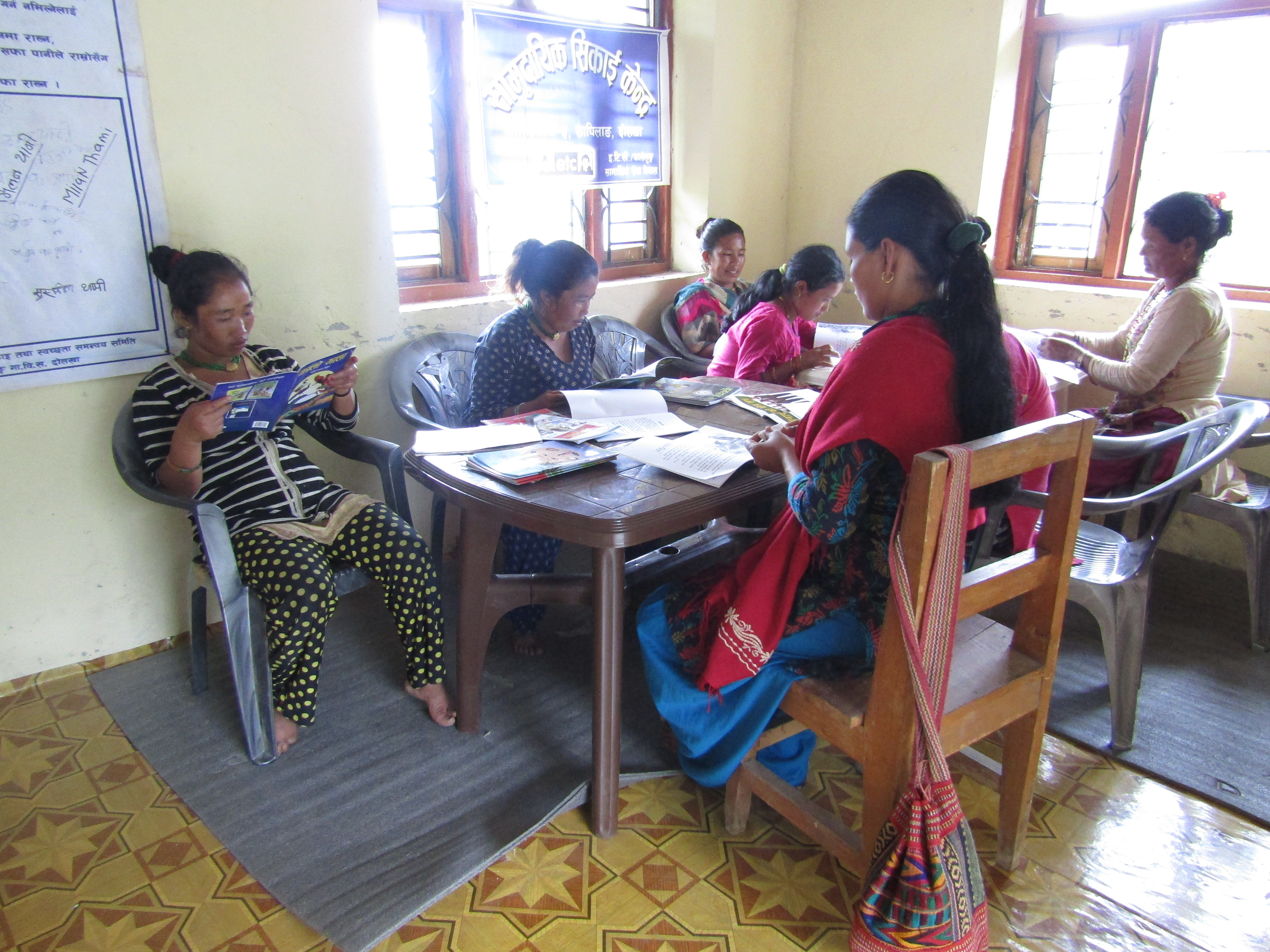 Community Learning Centers in Lamidanda, Nepal