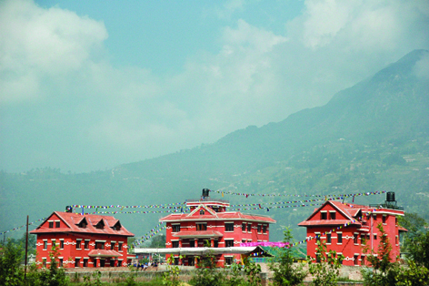 Drinking water for the Kailash Hostel in Nepal