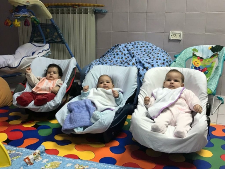 A sensory room for traumatized kids, Palestine