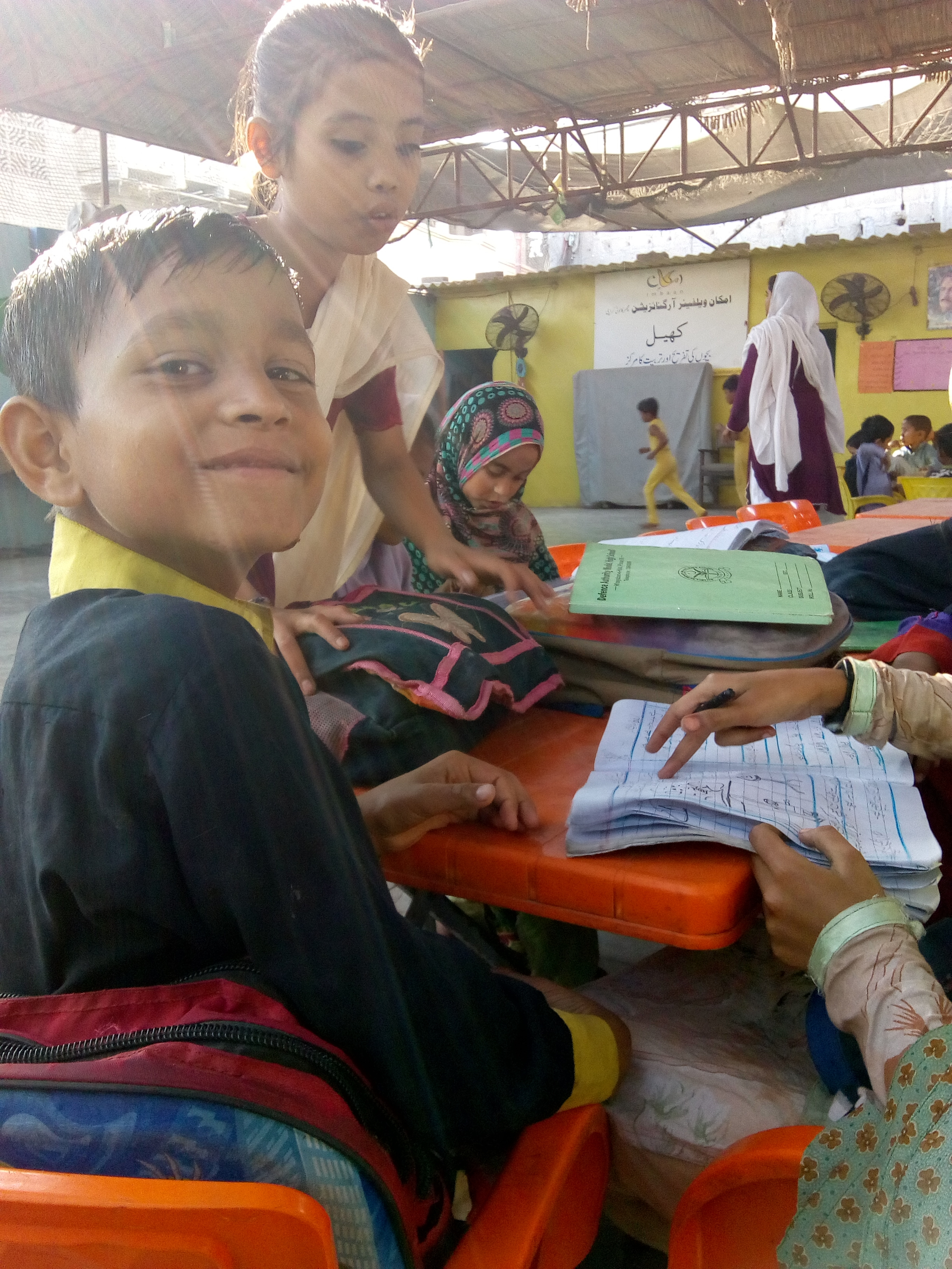 Educating the children of Machar Colony