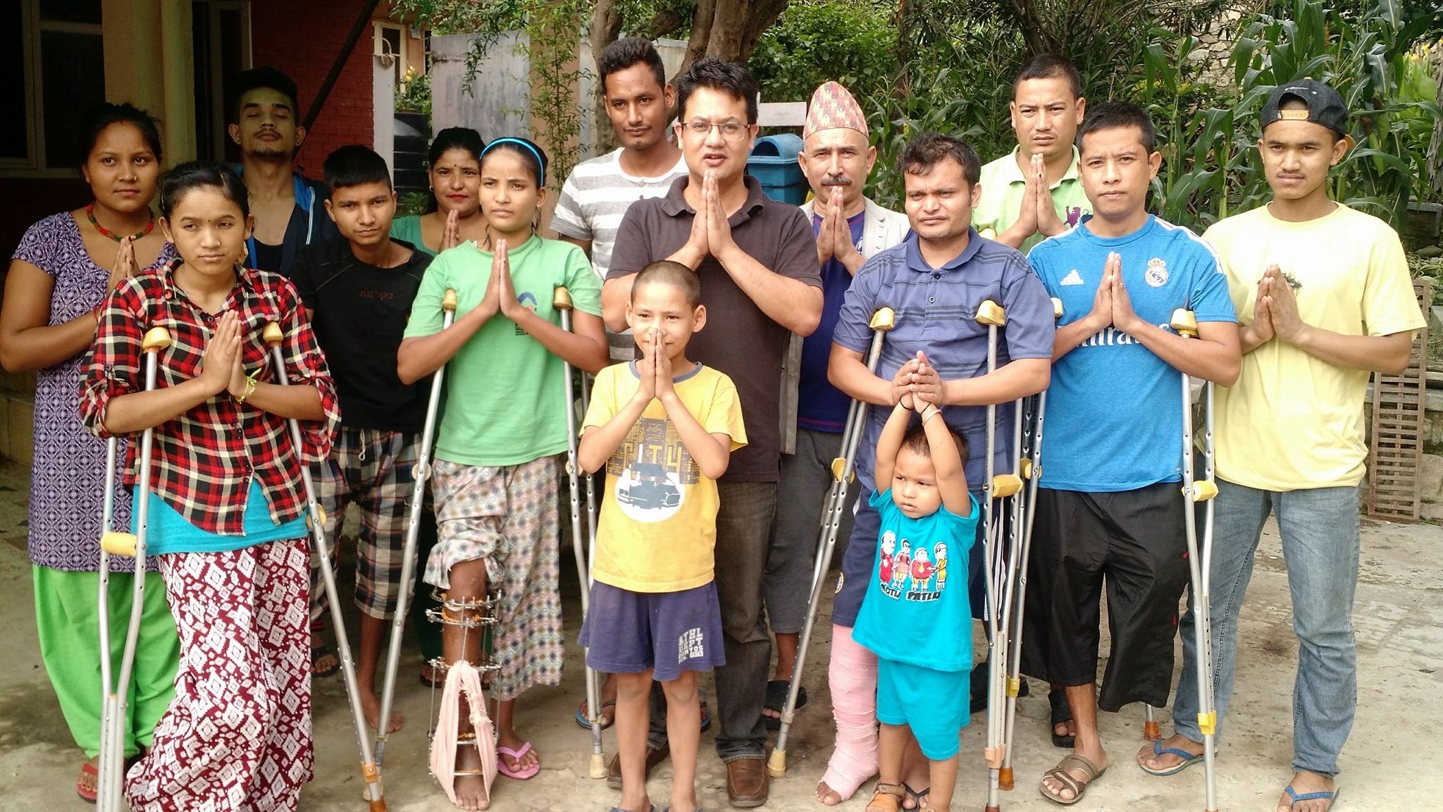 Medical care & rehabilitation changing lives Nepal