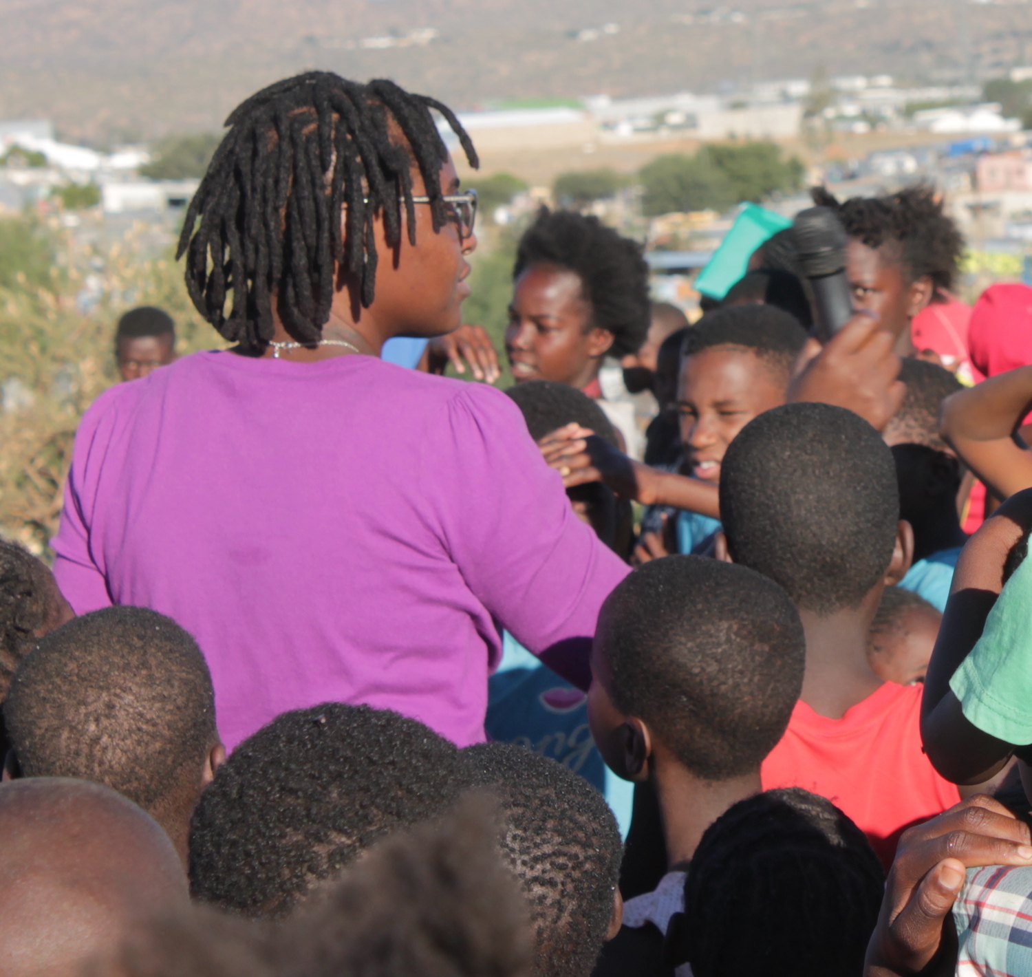 Educate 40000 Namibian teenagers on HIV using Arts