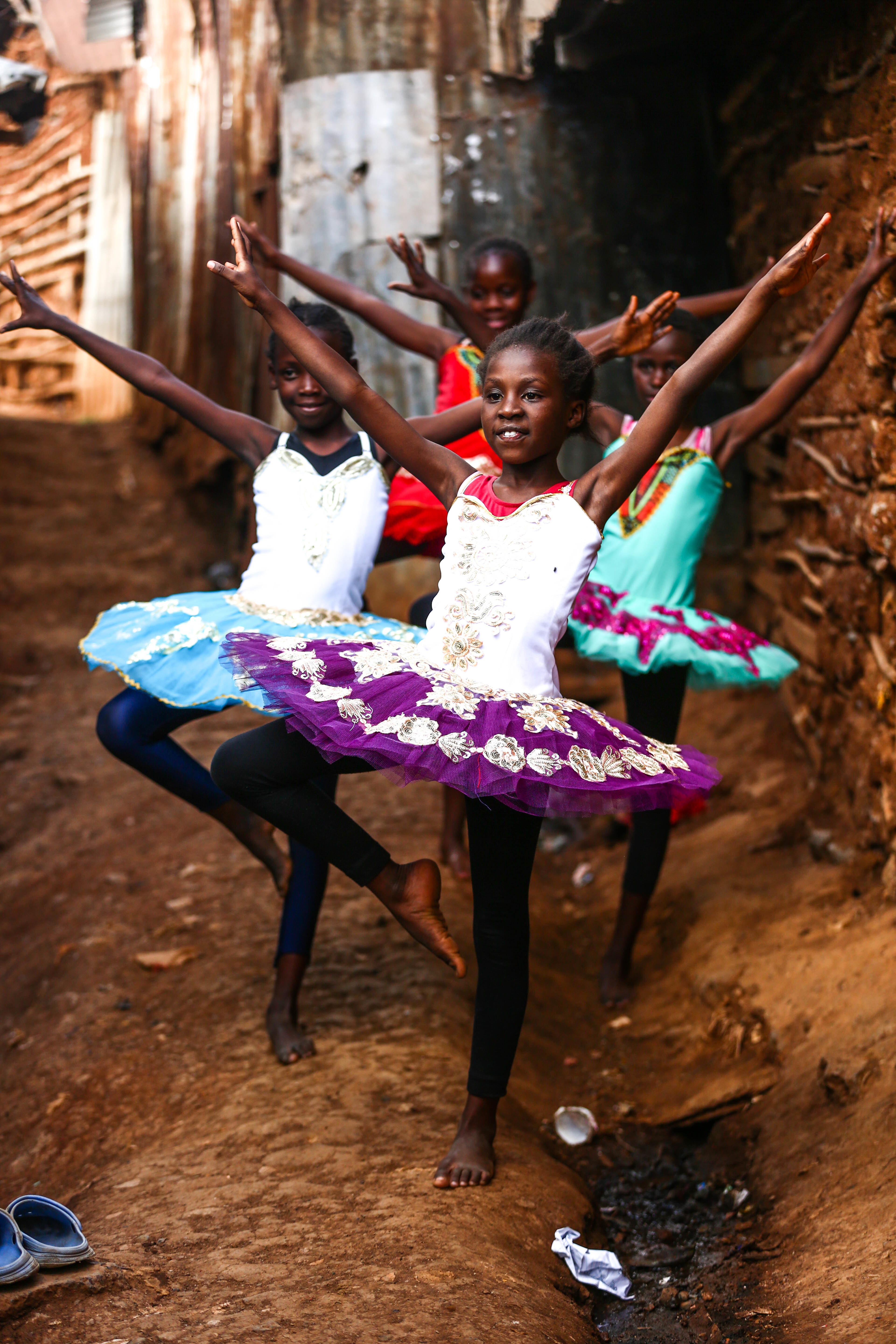 Dance Floor for Kibera Ballet Dancers