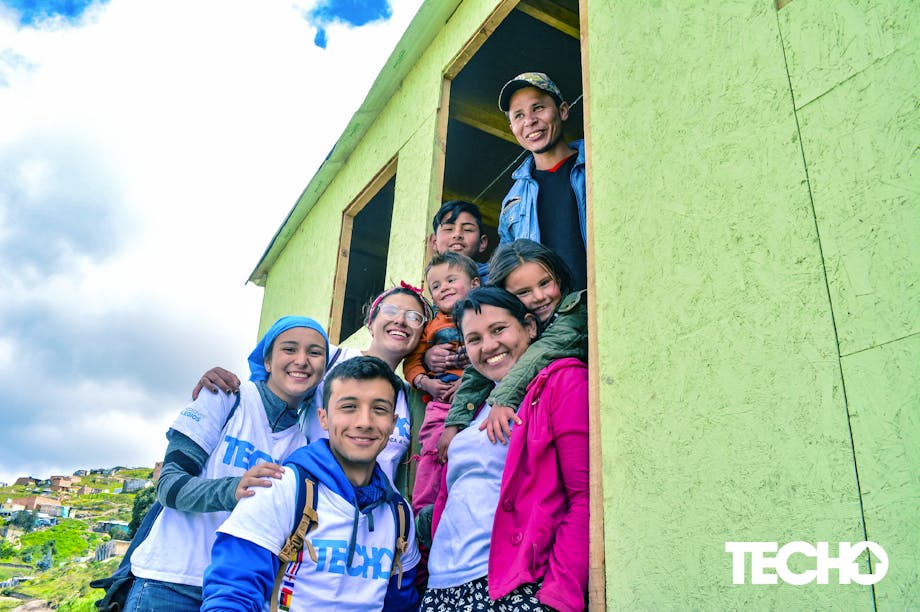 Transitional housing for 10 families in emergency