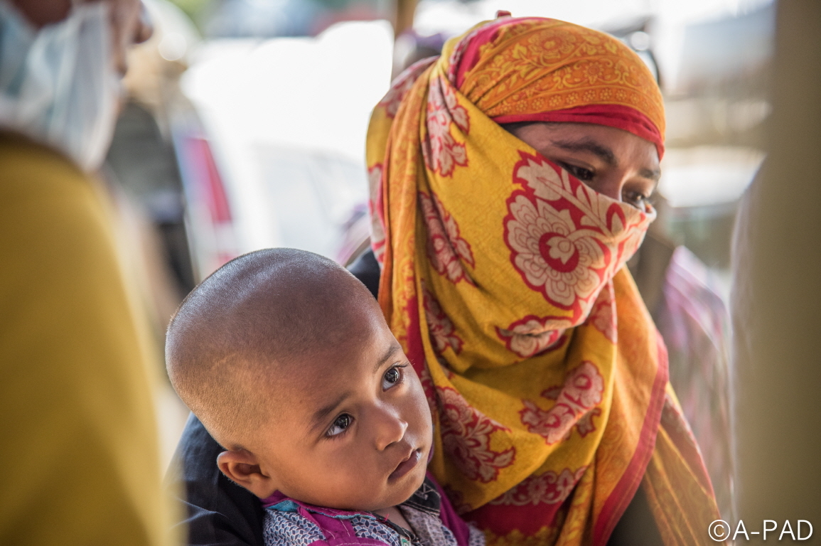 Medical Support for Rohingya women and children