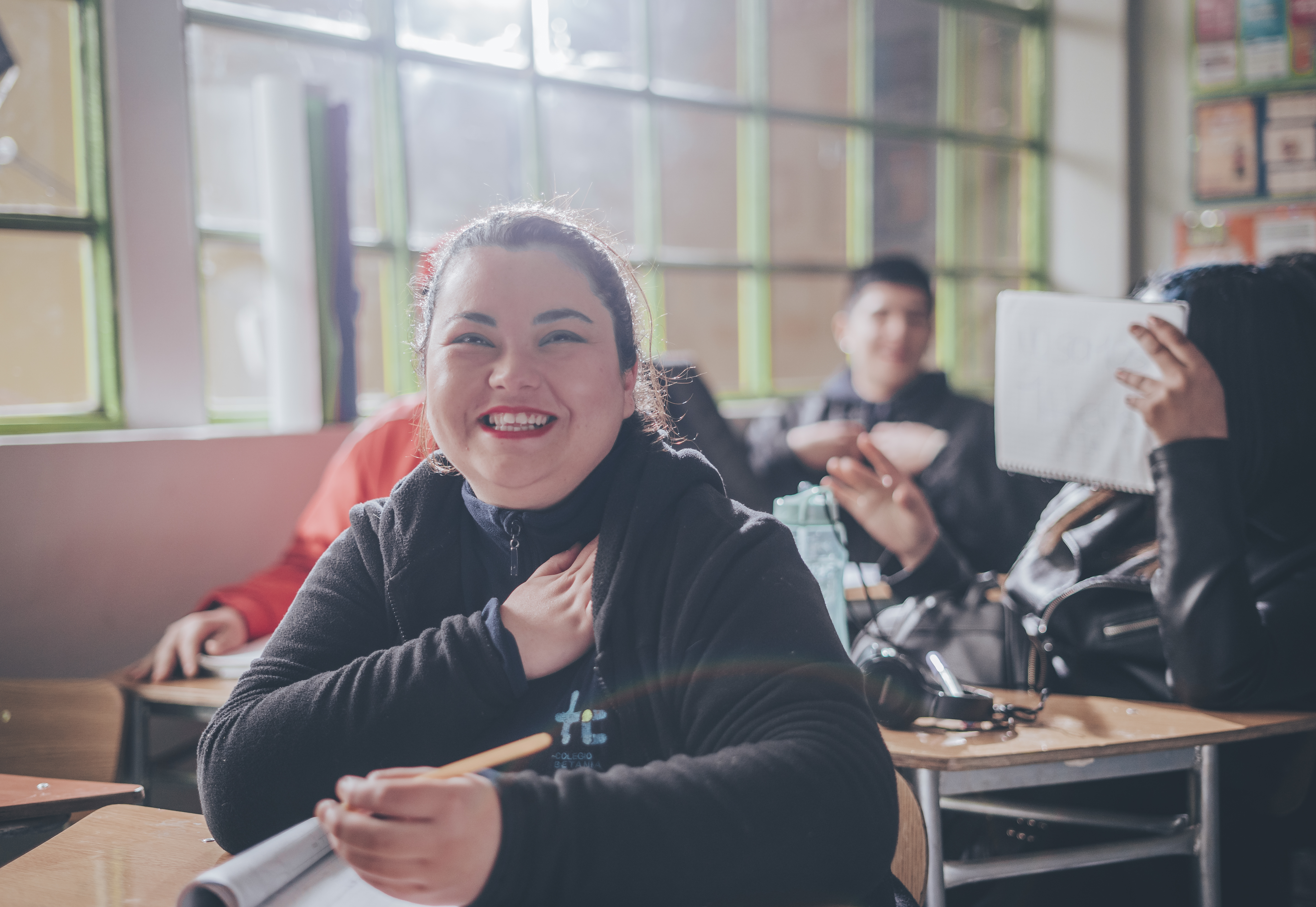 Get 16 teens out of poverty through education