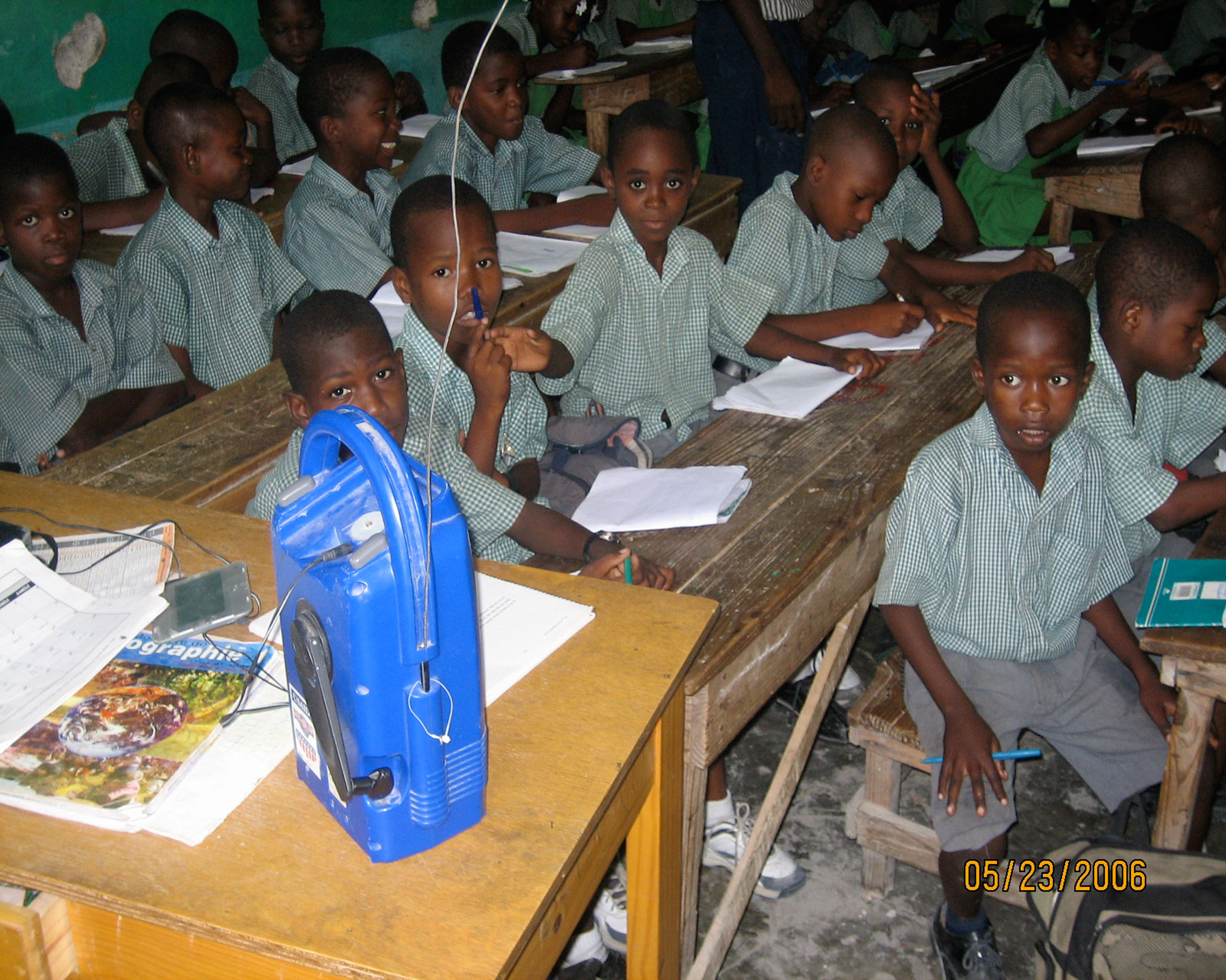 Help give Haitians access to information on aid