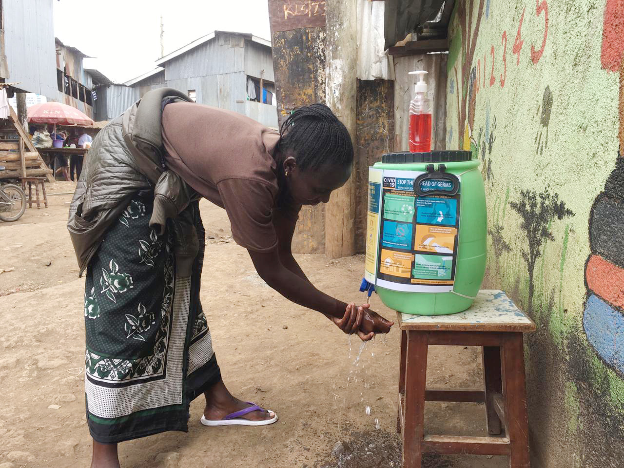 Coronavirus response in Kibera