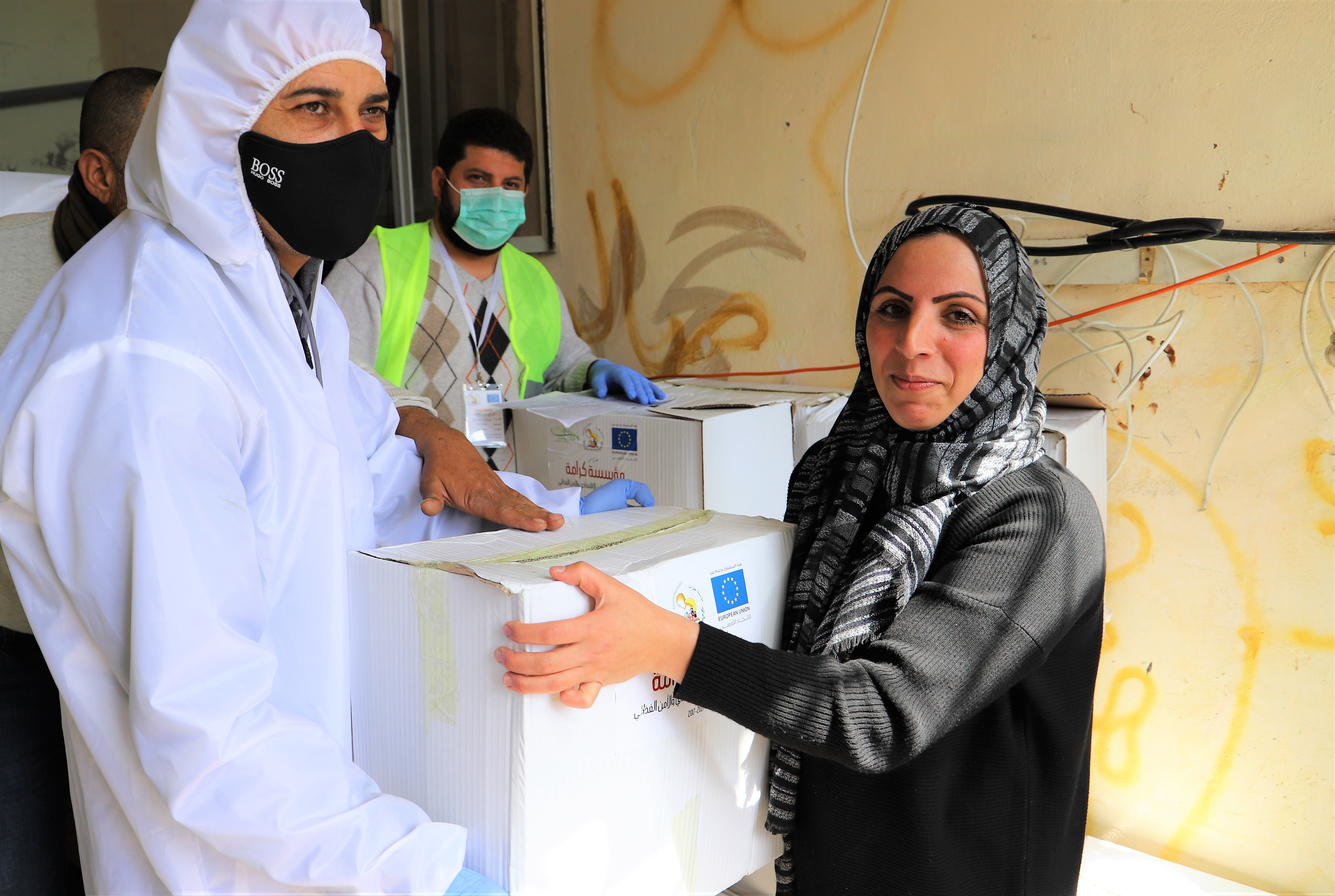 Solidarity with Palestinians fight against COVID19