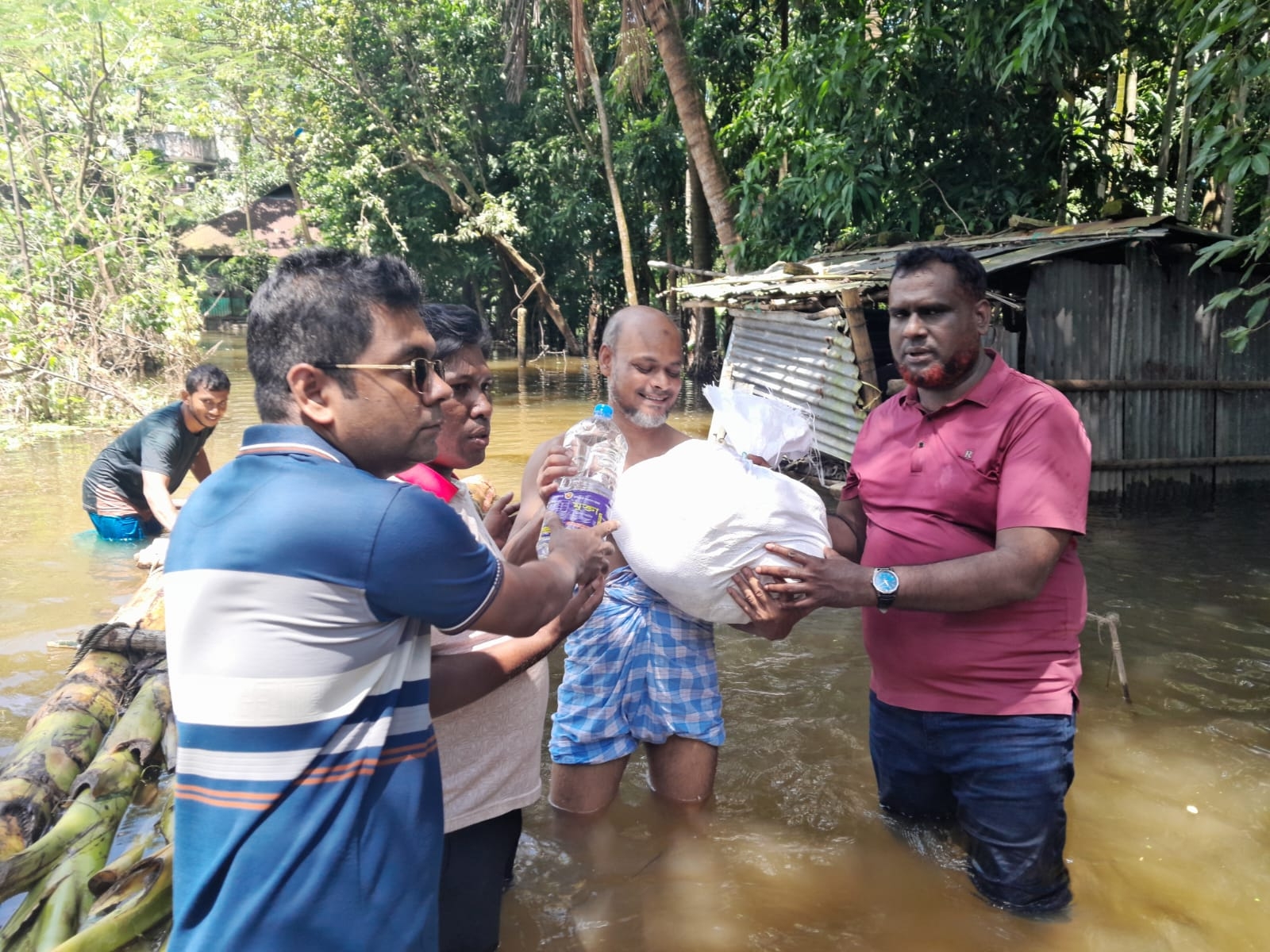 EMERGENCY RELIEF FOR FLOOD DISASTER IN BANGLADESH