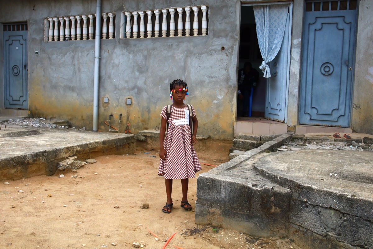 A school for children with no chance for education