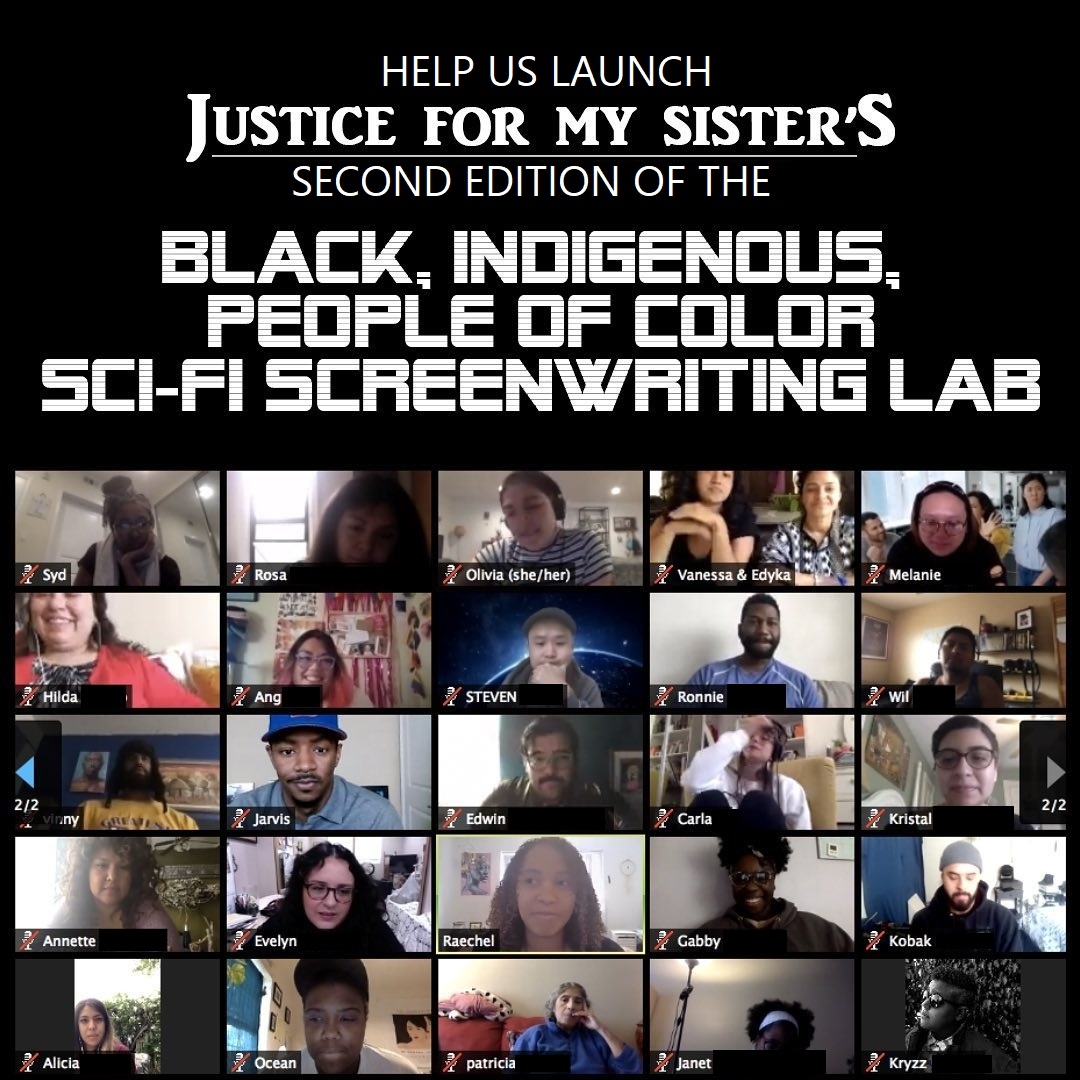 Black, Indigenous, POC Sci-Fi Screenwriting Lab