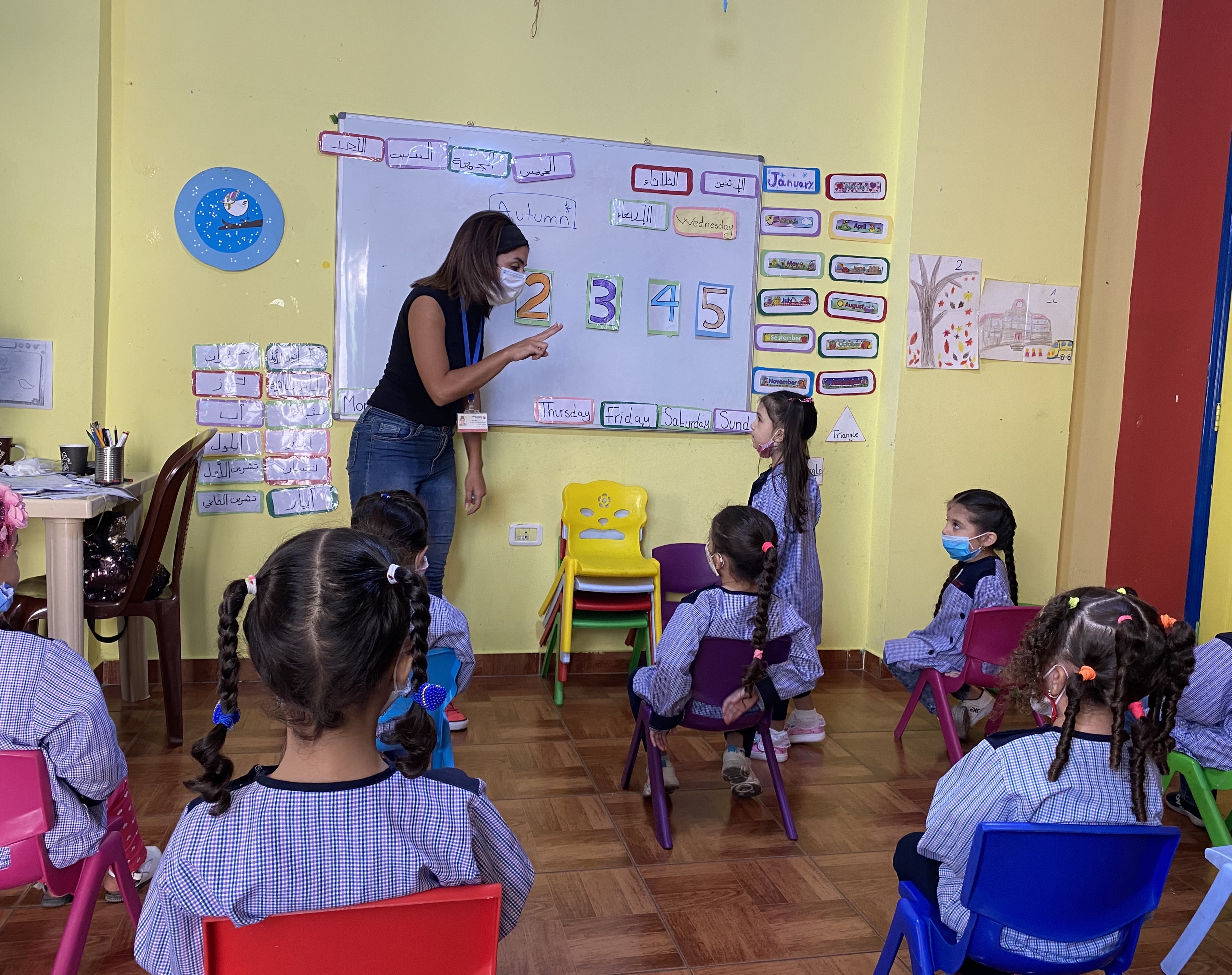 Kindergarten for 100 Syrian children in Lebanon
