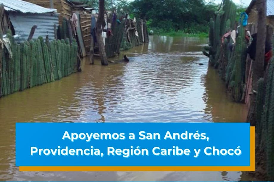 Support San Andres, the Caribbean region and Choco