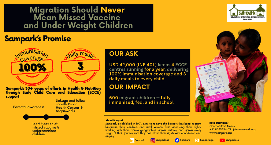 Nourish a Migrant Child, Nourish a Dream!