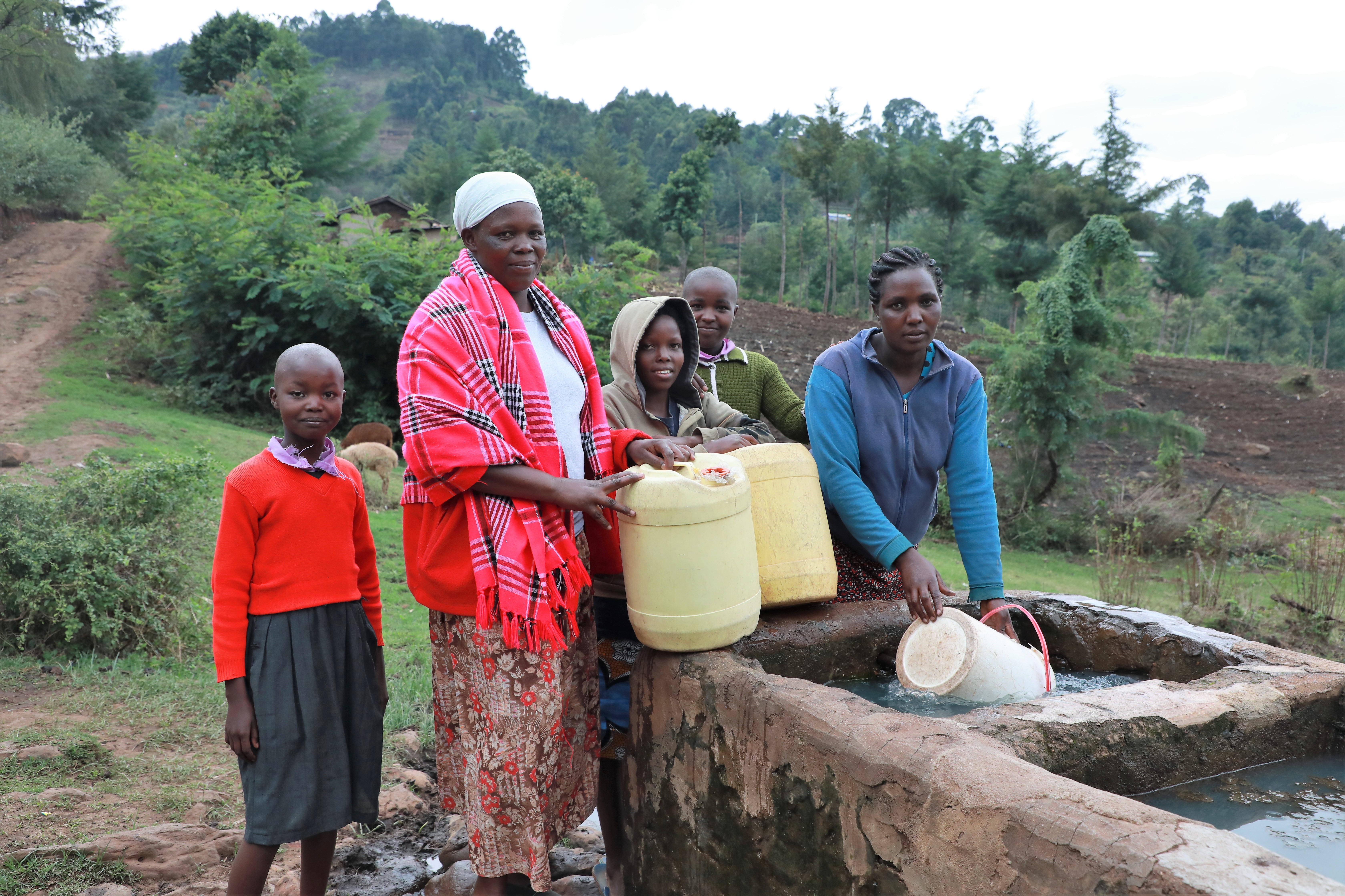 Clean water for 917 households Kenya