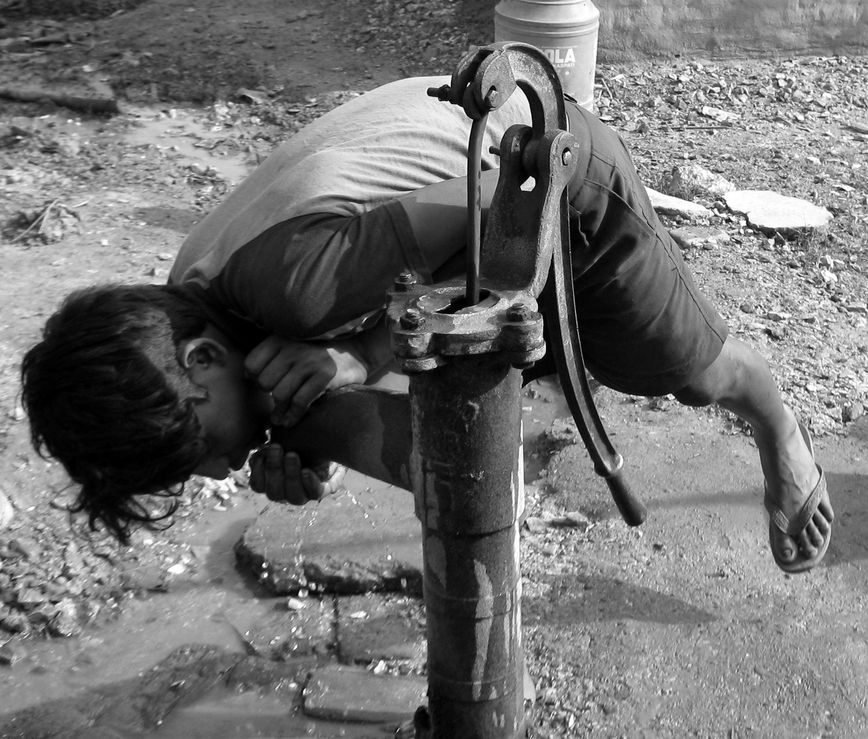 Clean water in village India