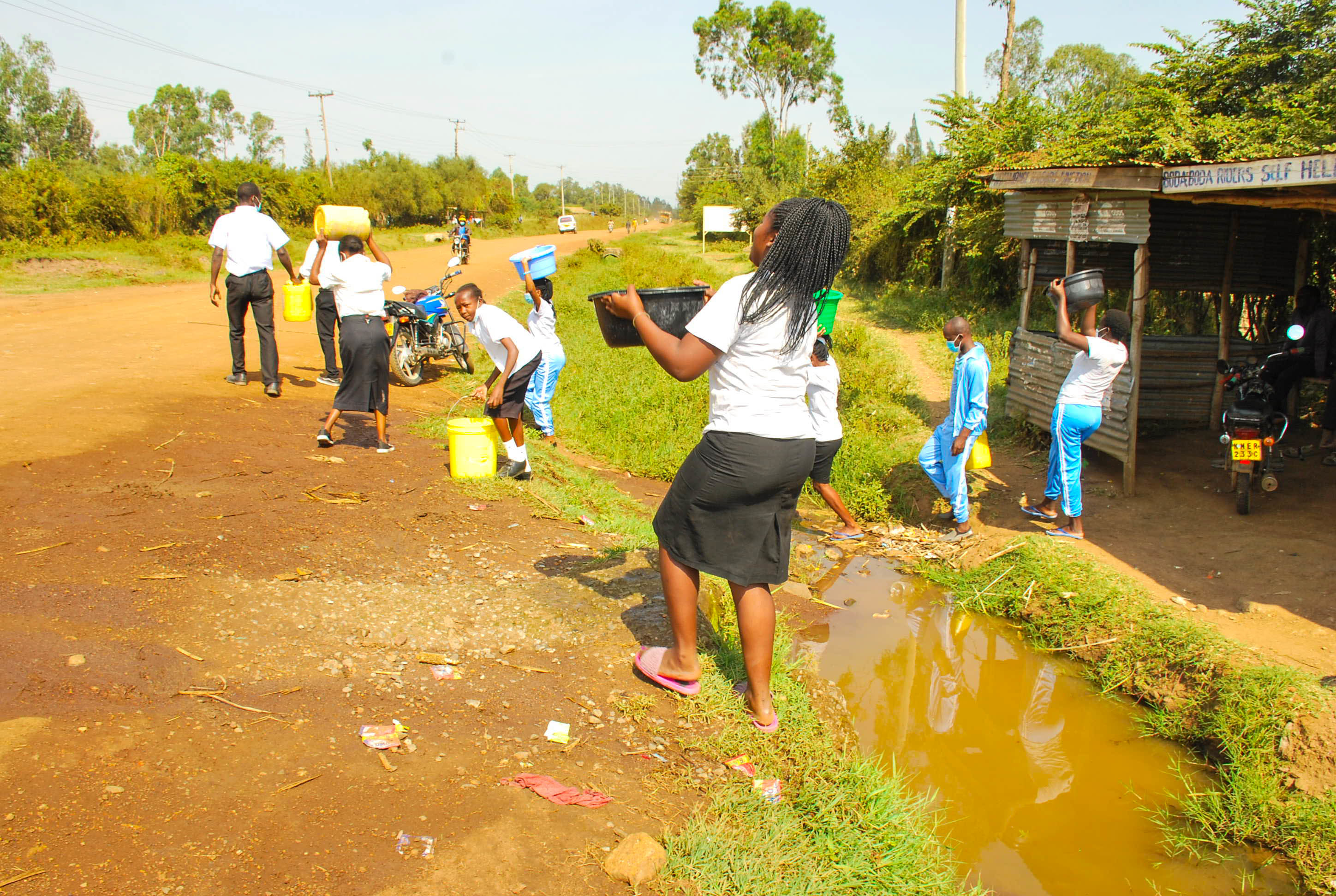 Provide clean water to over 1800 Nyamongeans