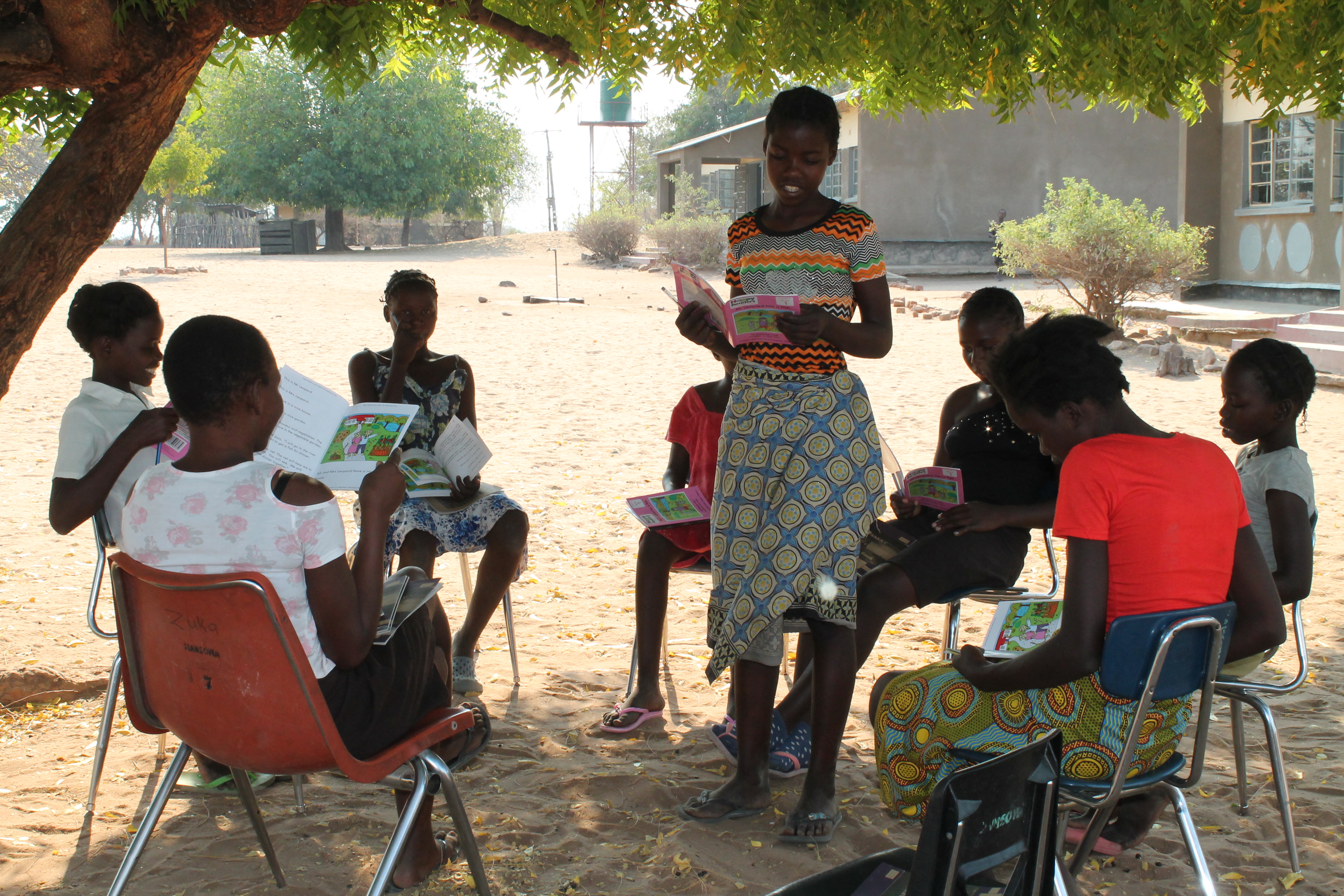 Improve literacy and IT skills for young Zambians