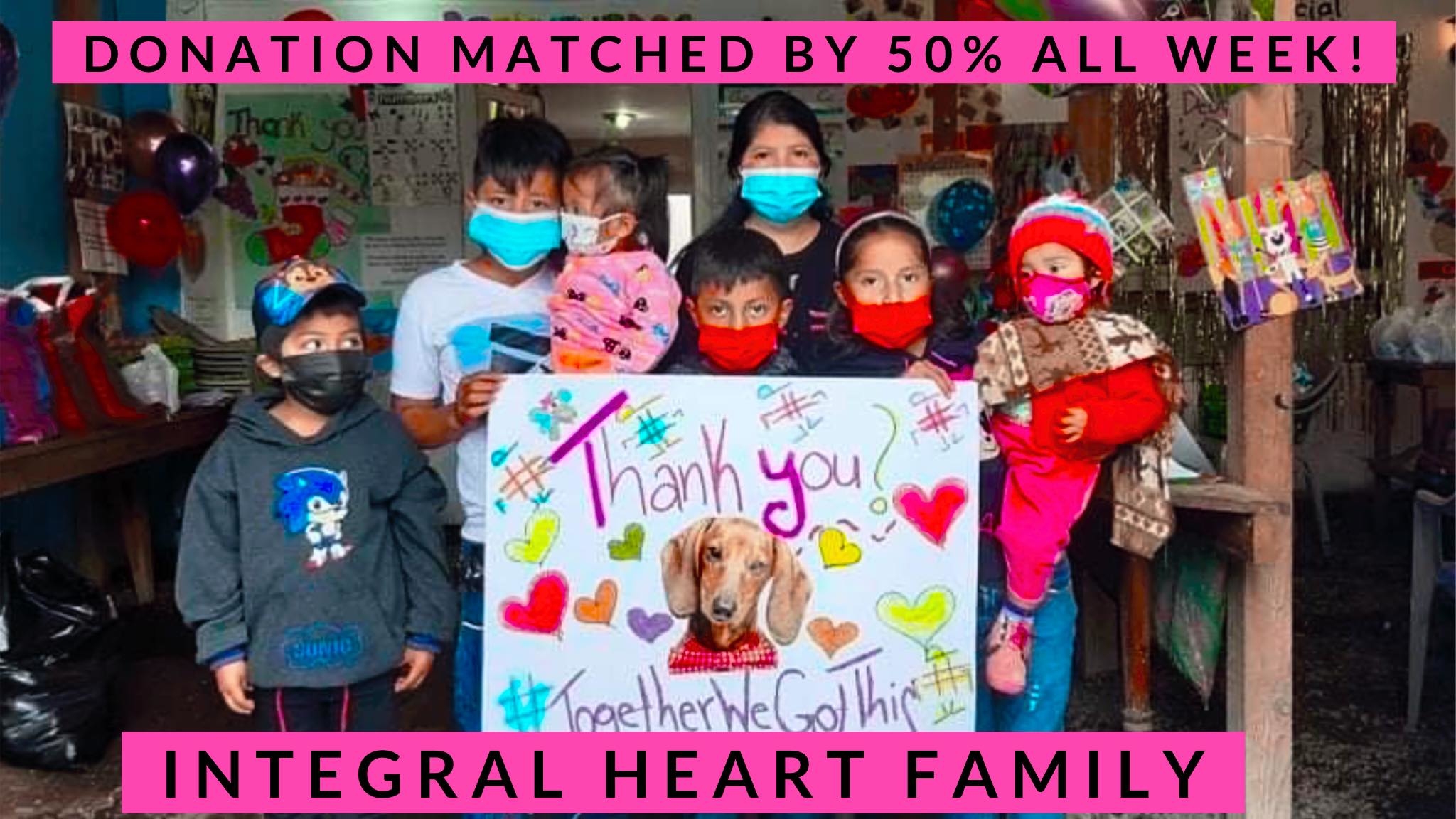 Donation Match for Integral Heart School Guatemala
