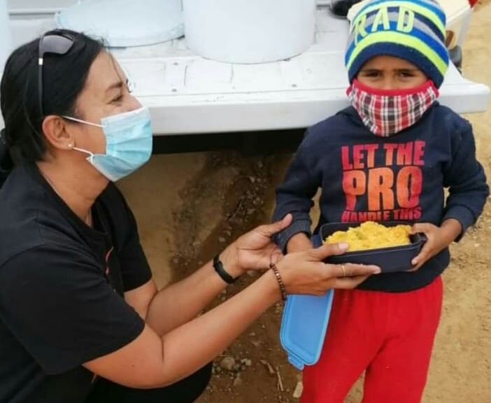 Food aid for Women & Children In South Africa