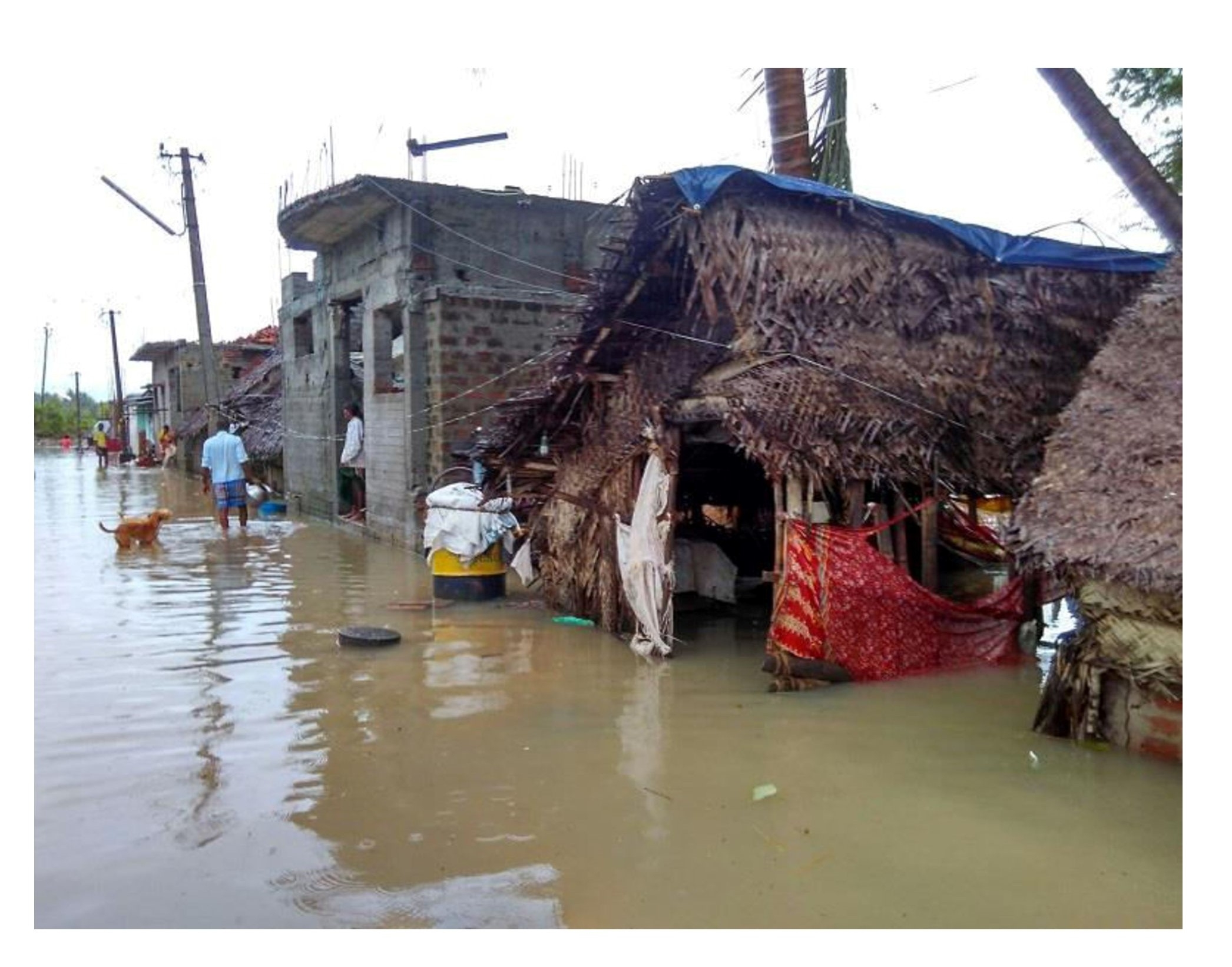 Flood relief for the people of Puducherry