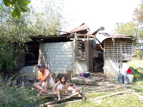 Relief goods for people affected by typhoon Odette