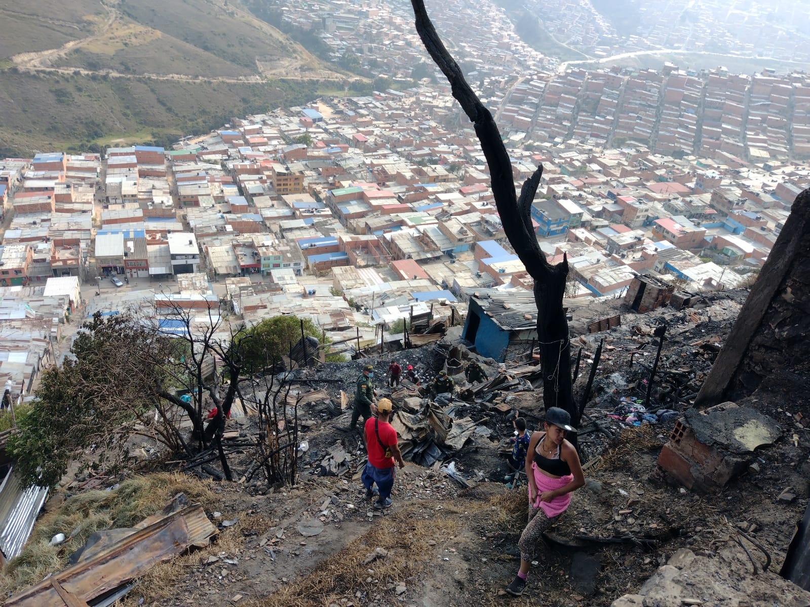 Help families who lost their home in a fire