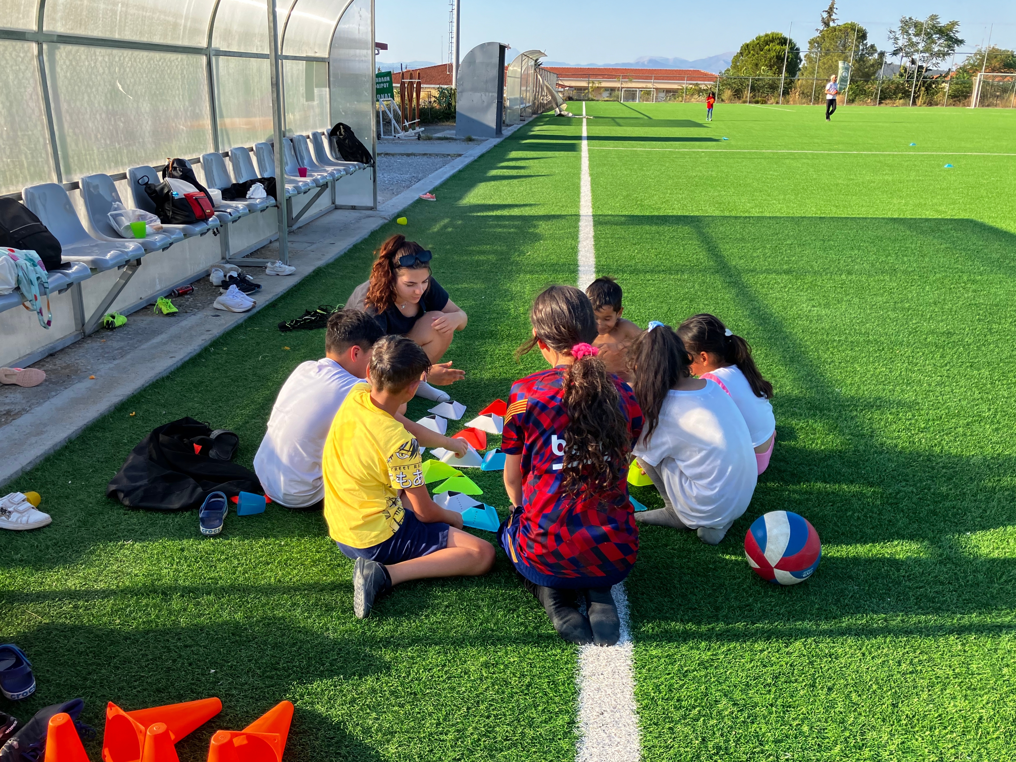 Sport & Safe Spaces for Refugee Families in Greece