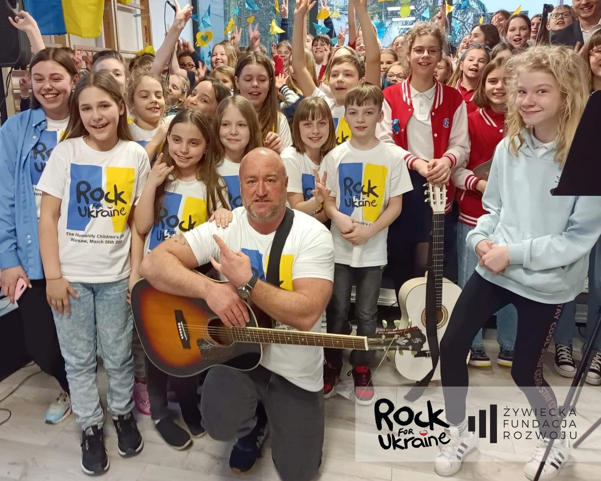Rock for Ukraine - music therapy for children