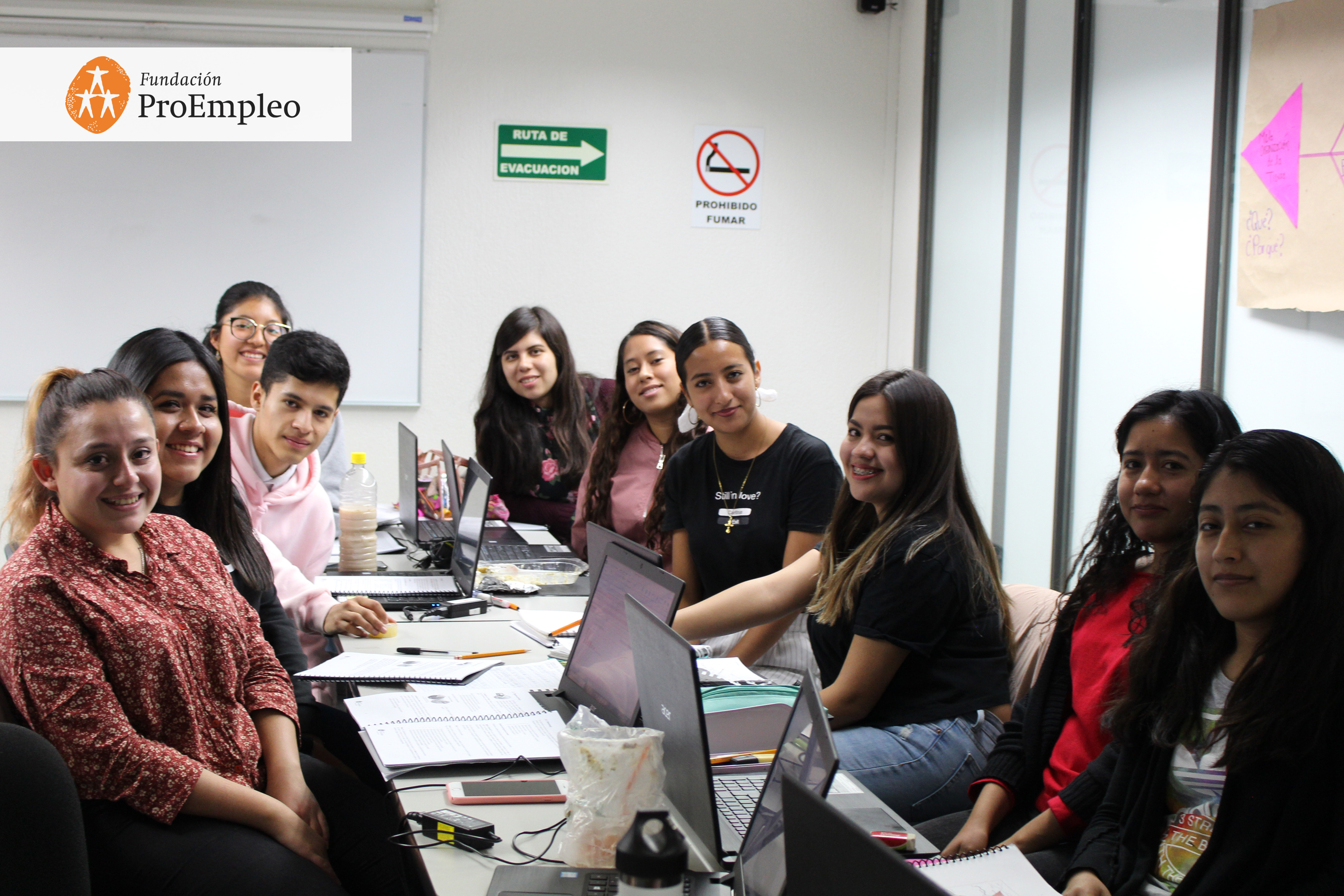 Young people empowering themselves the employment