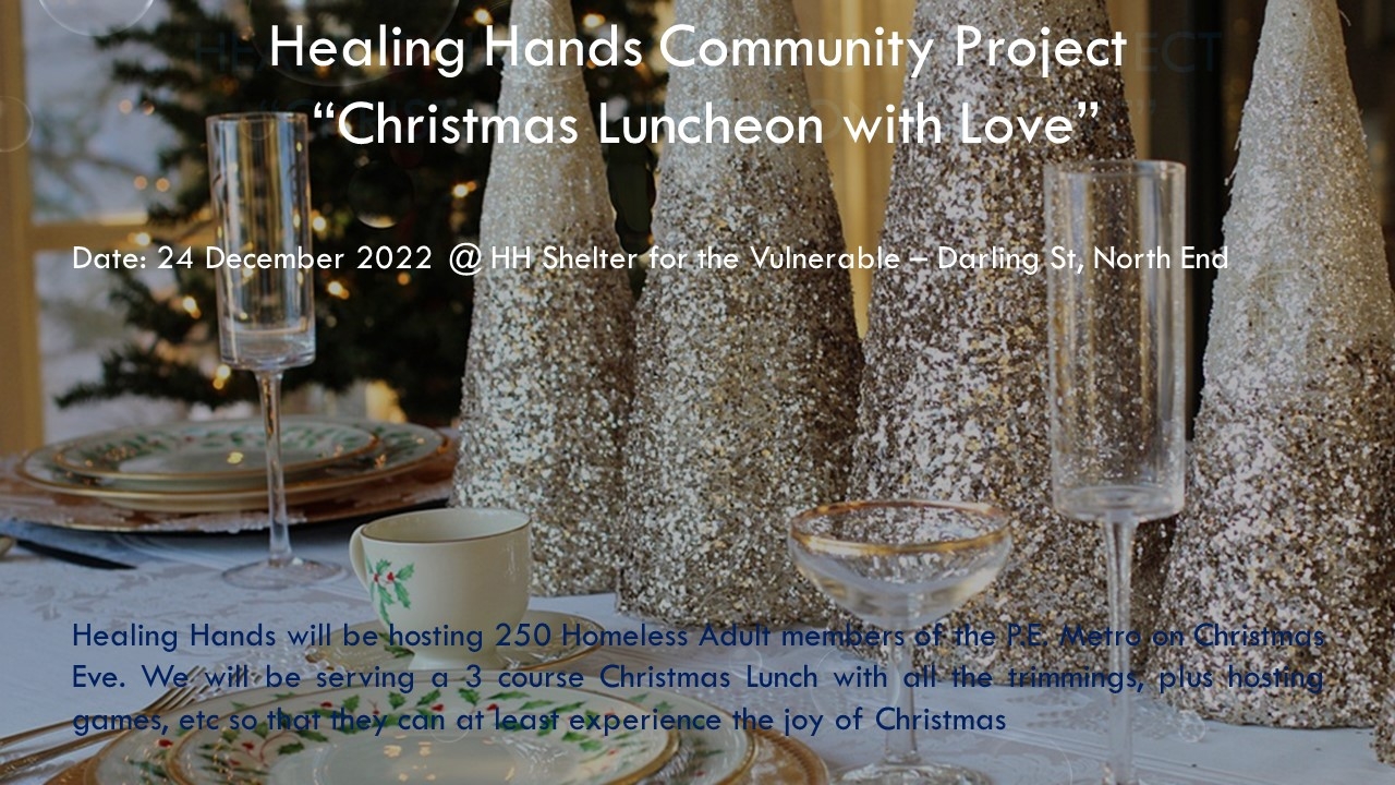 Healing Hands Christmas Luncheon With Love