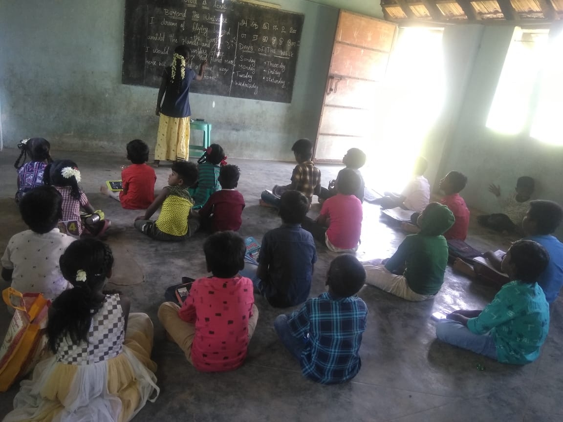 Toilet facilities to village school
